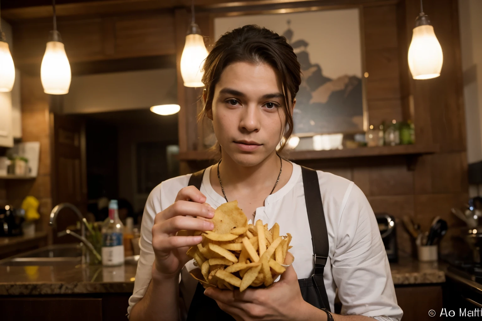 foto de homem com chips de celular na mao de alta qualidae