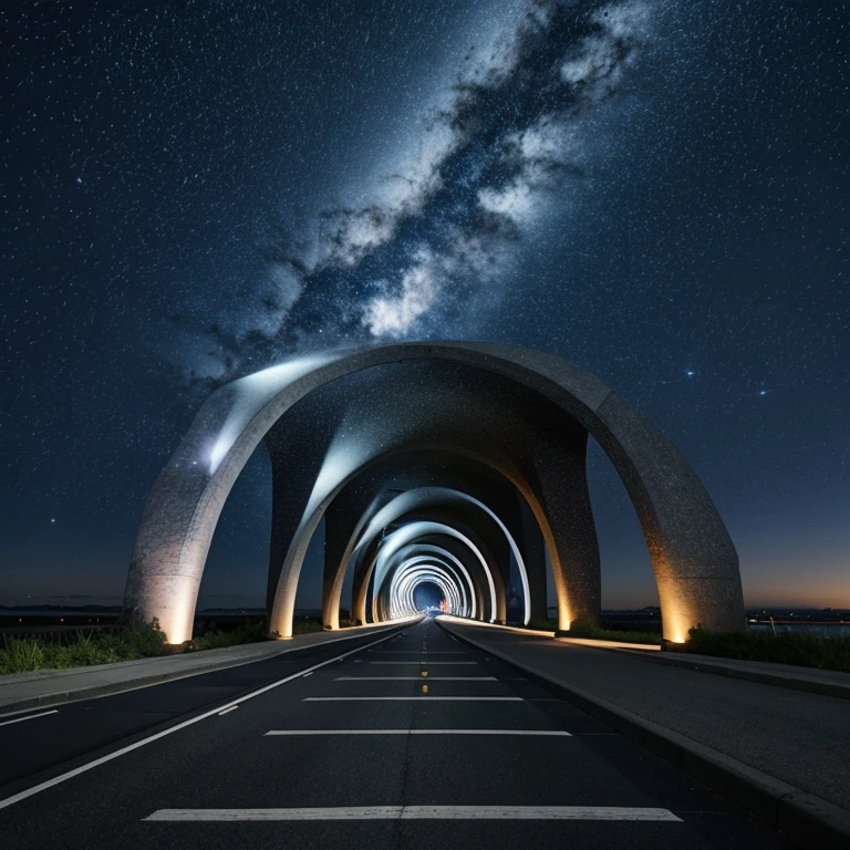 Long tunnels through cosmic universes