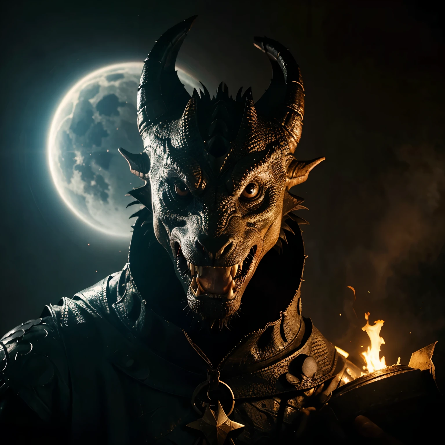 Dragon misterioso que escupe numeros