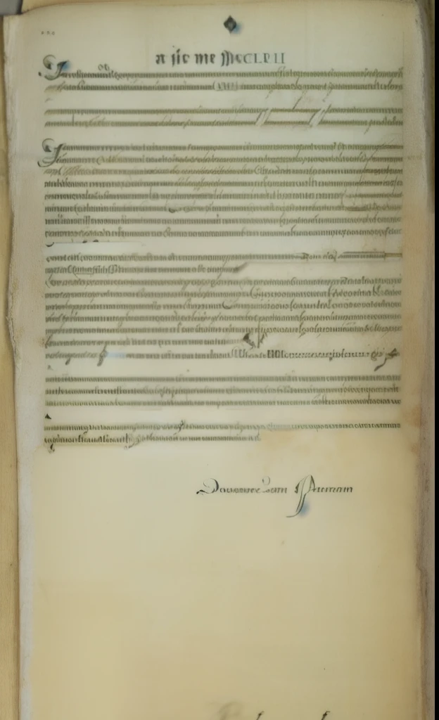 a close up of a medieval european document with writing on it, scanned 2400 dpi, museum text document, full page, manuscript, page, written licence document, 17th century, high resolution scan, old scientific document, signed, patent