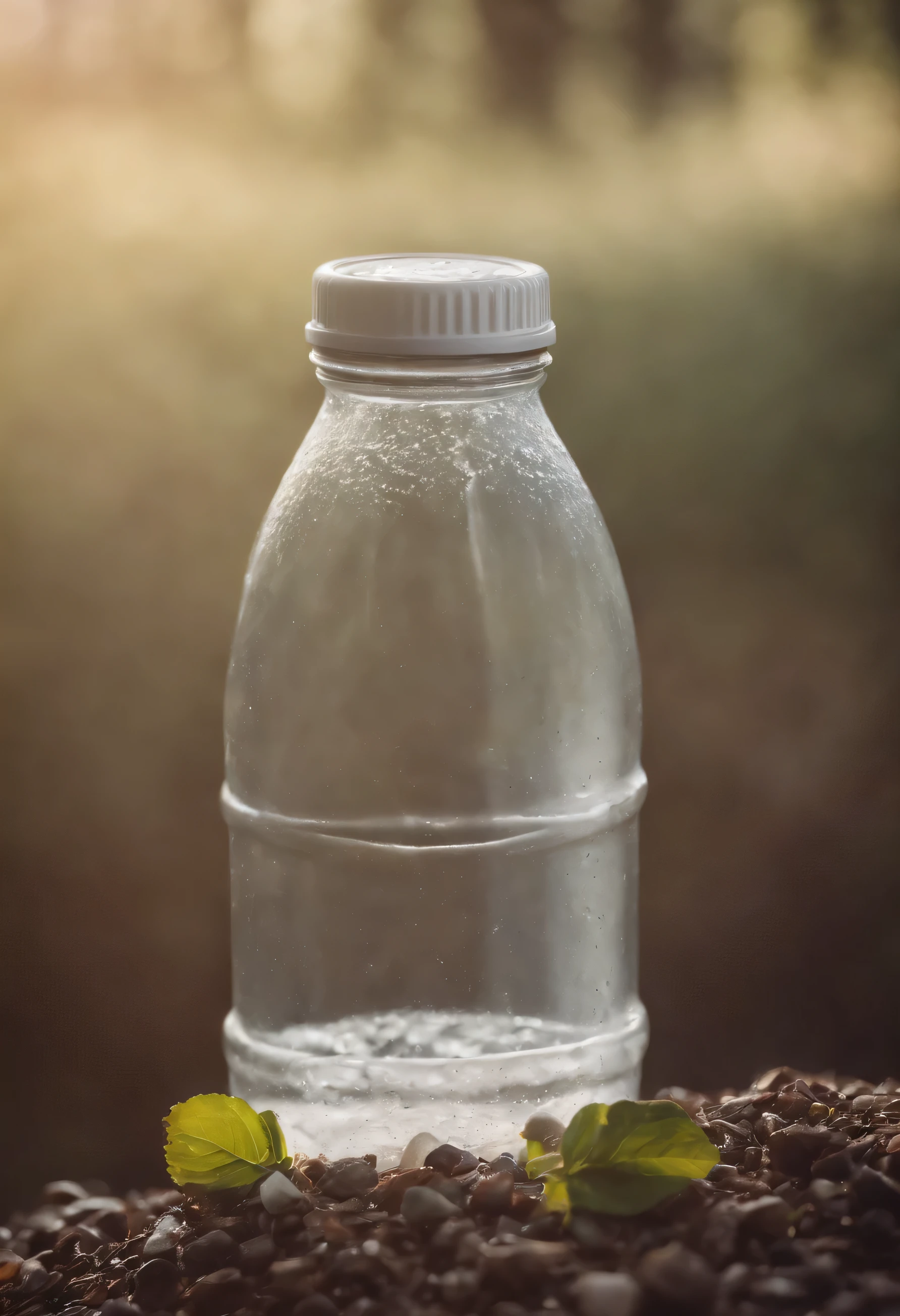  plastic bottle being thrown away 