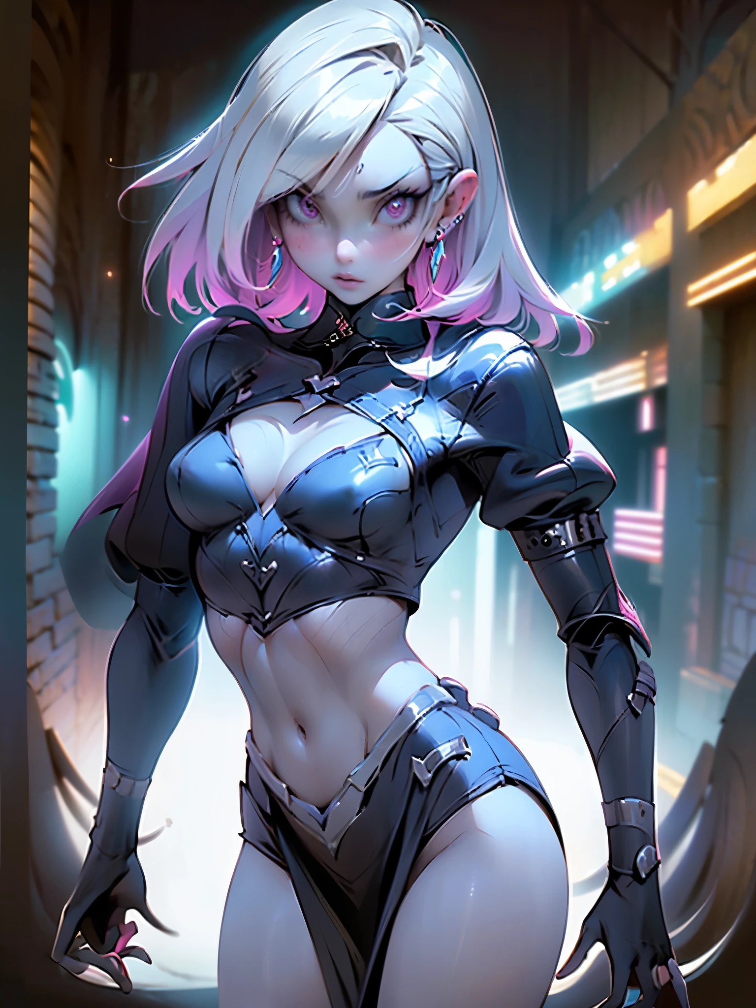 (Vista trasera, vista trasera),(Mejor calidad, high resolution, Ultra sharp), (beautiful magical girl:1.2).CHARLES G. de pie, vista de cuerpo completo, piernas largas. Unique style, de pie, cabello exagerado, esponjoso hair, Small pieces, exaggerated expression, surrealista., Detalles, cabello de caballo pink, esponjoso, medias, magic background, estilo dibujado a mano , pencil drawing , hermoso, fluid lines, clean and sharp contours, Clean composition, peinado zentangle, Arte deco, zentangle, crujido 3d, cinematographic,,( ciberpunk 2.1), (fondo dentro de una escuela, aula pupitres:1.4), (dedos detailed:1.4), (mostrando bragas minifalda :1.4), (minifalda colegiala blue :1.4), (tiene mini top color pink), (dedos detailed:1.4), (perfect anatomy), 32k

