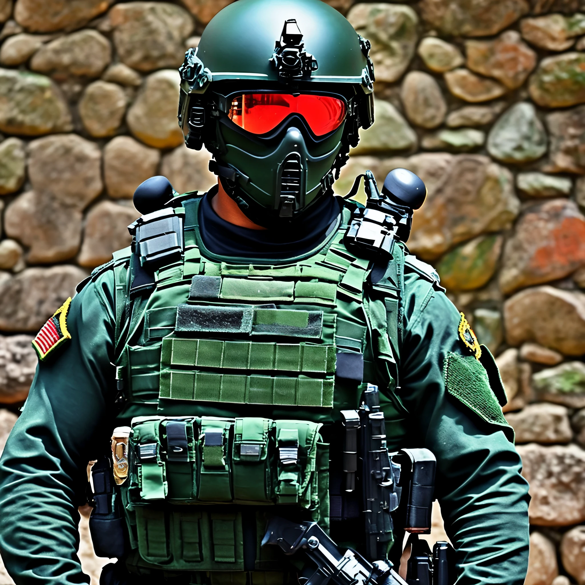 Mexican special forces soldier