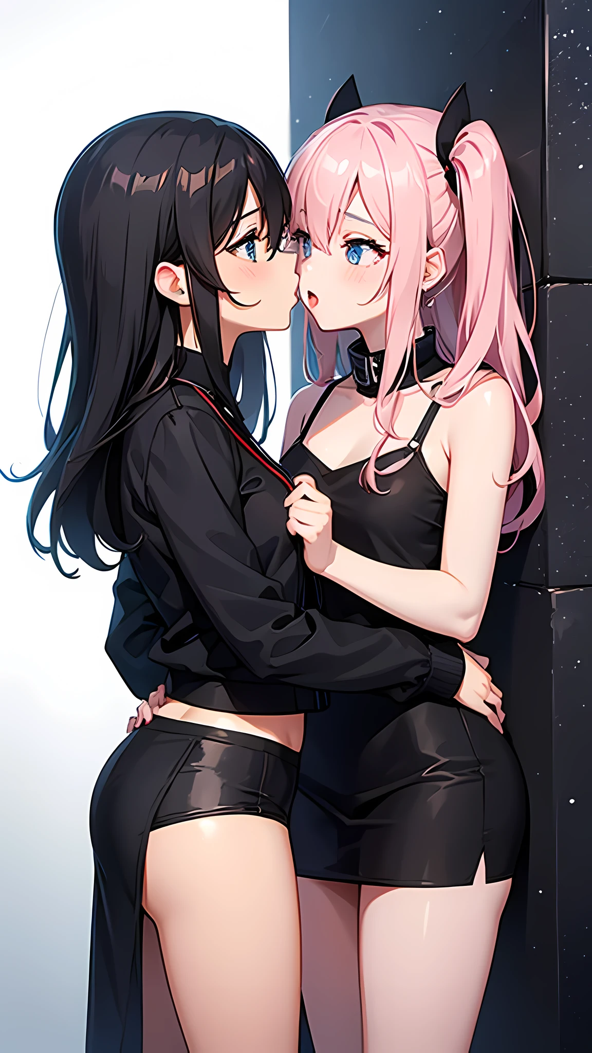 2 girl,kiss