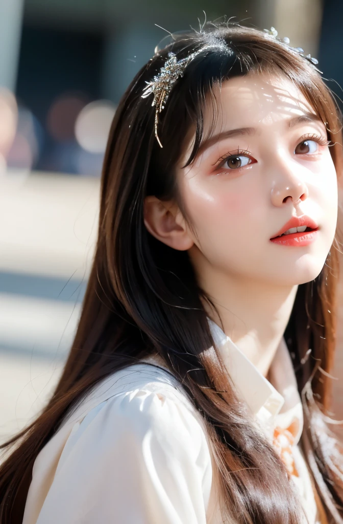 (best quality,4k,8k,highres,masterpiece:1.2),ultra-detailed,(realistic,photorealistic,photo-realistic:1.37),beautiful detailed eyes,beautiful detailed lips,extremely detailed eyes and face,longeyelashes,cute,captivating,three beautiful cosplayers in stunning costumes,striking poses,expressive faces,exquisite cosplay outfits,meticulous attention to detail,clothing with intricate designs,detailed accessories,elaborate props, vibrant colors and patterns,stunning background setting,impressive lighting effects,cosplay captured in a professional and artistic manner,stylized portrayal of the characters,authentic representations,highly skilled craftsmanship dynamic and energetic poses,playful interactions between the cosplayers, joyful and lively expressions.