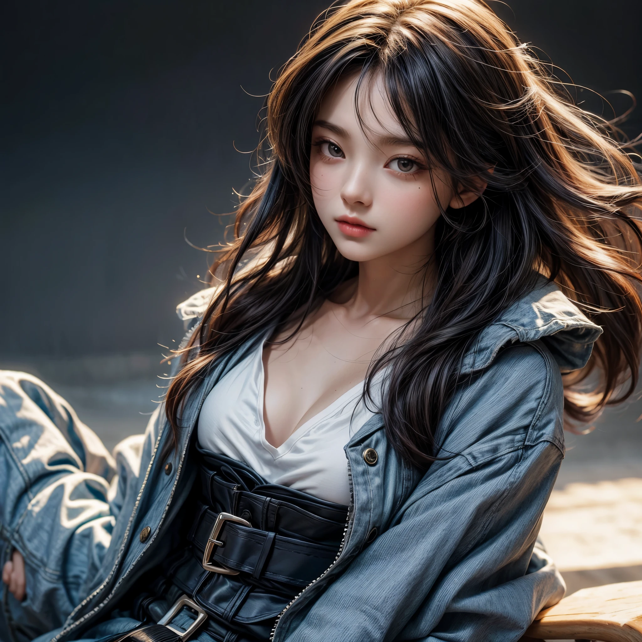a girl