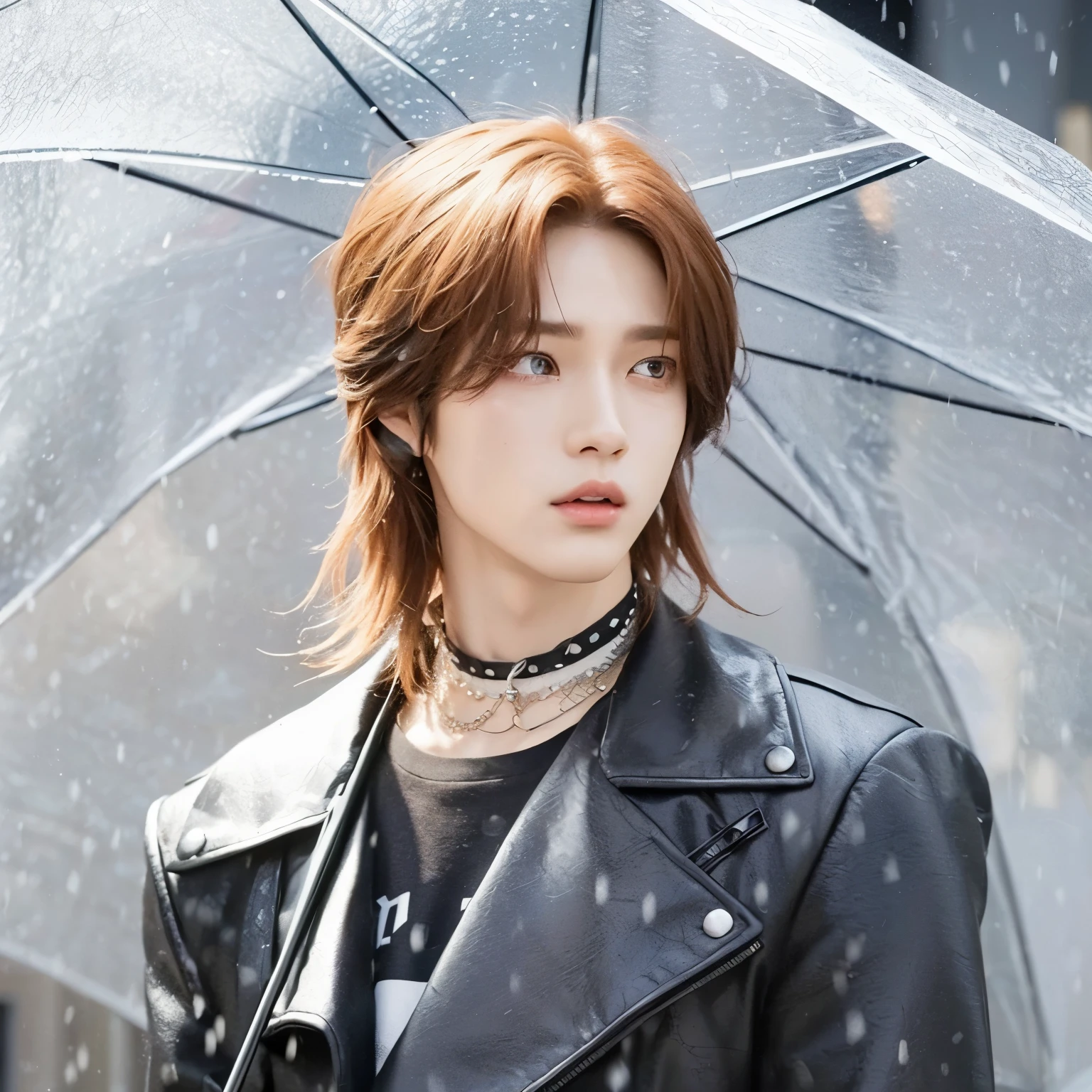 Ulzzang boy, ulzzang, Korean ulzzang boy, boy, cute face, cute eyes, cute, black hair, choi beomgyu, beomgyu from txt, choi beomgyu, beomgyu , rain, umbrella 