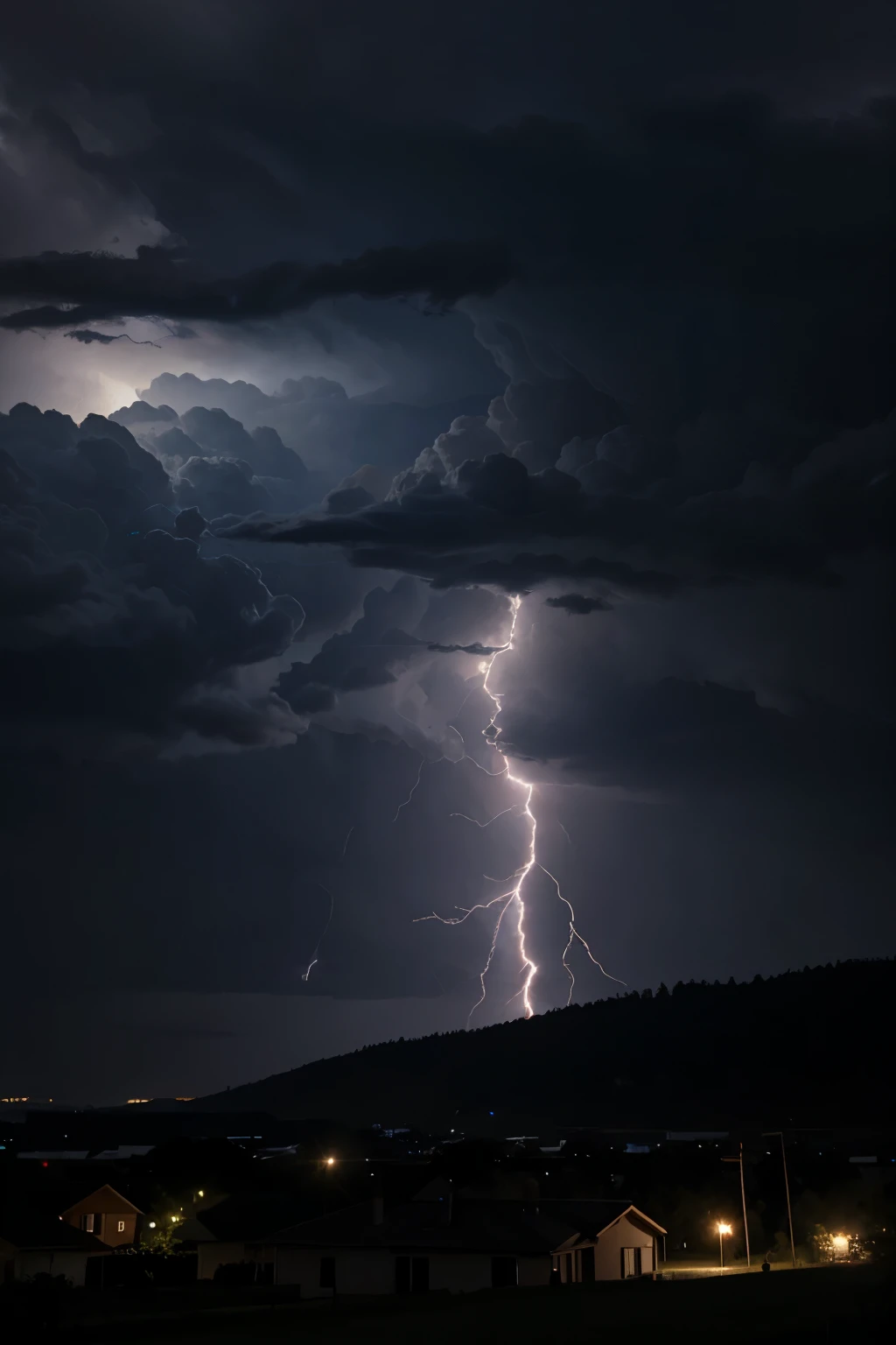 LIGHTNING, DARK SKY