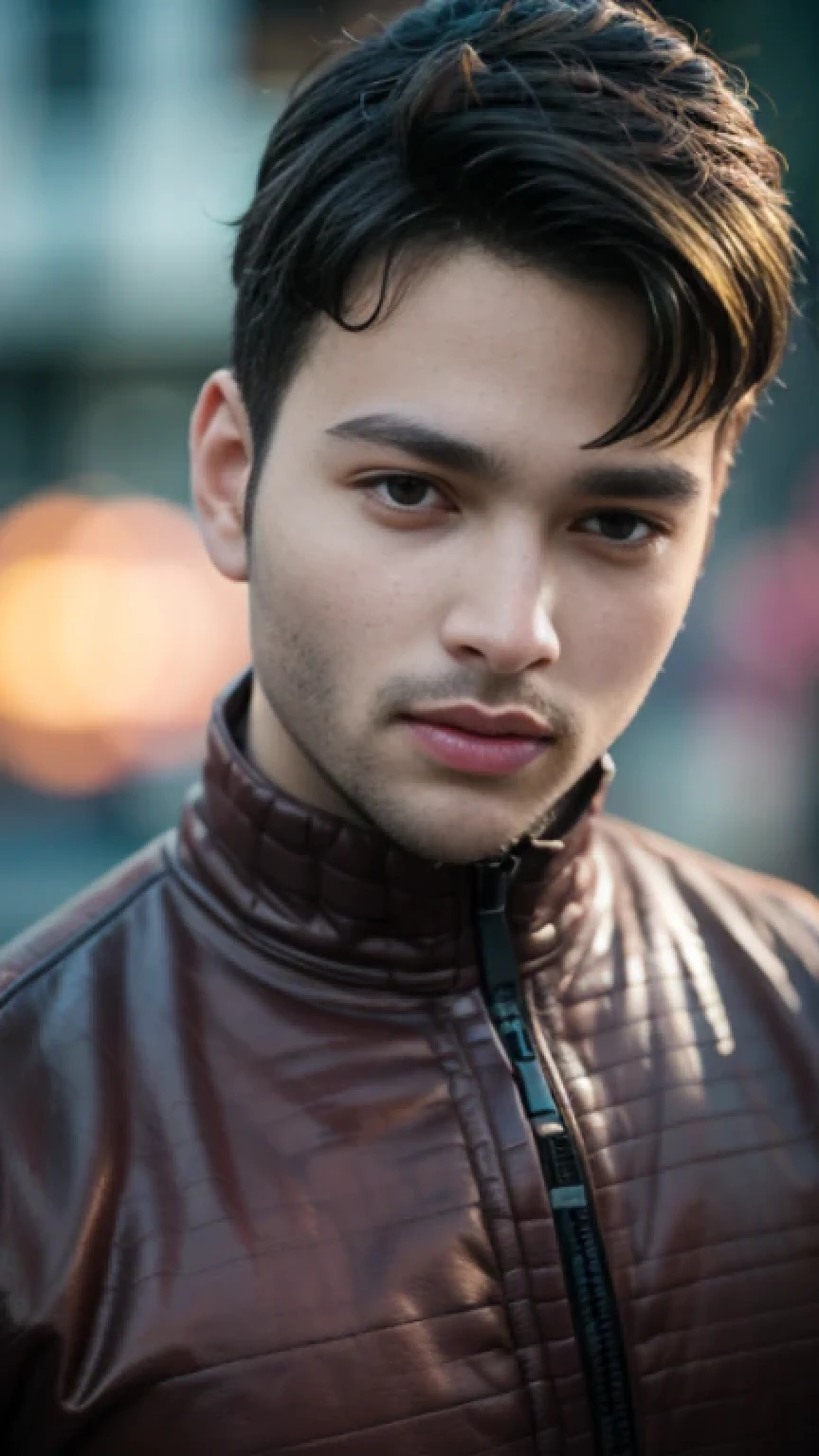 A beautiful young bearded man with highly detailed skin,8k,high res,ultra realistic, photorealism,(real life photo,realistic:1.9),best quality,ultra-detailed,professional,vivid colors,sharp focus,physically-based rendering,studio lighting,bokeh,portraits