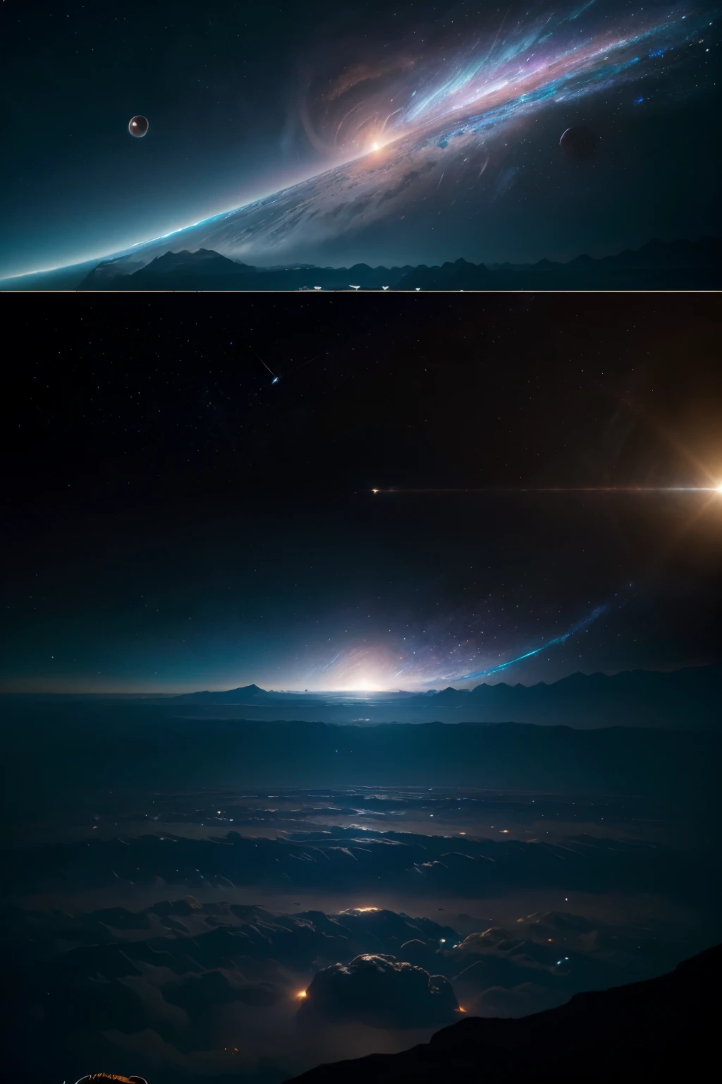 (Best quality, Ultra high-definition, Masterpiece: 1.5), Awe-inspiring portrait of the final moments of a star's life, outer space backdrop, Supernova explosion, cosmic event, mere scenery unfolds
(Taken from a distant vantage point, Astounding detail, Immense scale: 1.3), Glowing orbs of gas and dust, Stars twinkle in the depths of space, A celestial symphony, A universe alive, Stunning show of cosmic creation, Dramatic ??????, a brief but beautiful sight to behold.
(Breathtaking, Cosmic spectacle, Photoreal