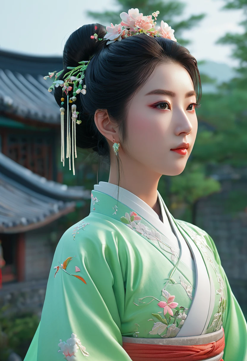 /Imagination Tips: https://image5.cdn.seaart.ai/static/upload/20230609/8209bbe6-5d3d-417a-ba6d-8cbde95790a7.png Aesthetic, A Bishōjo illustration, wearing light green hanfu:::2, diagonal composition, Up View: :0.5, Unreal Engine: :0.5, Soft Light::0.5, Green: :2, High Resolution: :0.5, Fairy Castle, Realistic::2, Chinese Costume: :2, Embroidery::1, Portrait Photography::2 --No Lantern Brick Red --ar 16:9 --S 70 --Q 0.5 --IW 1.25 --V 5.1