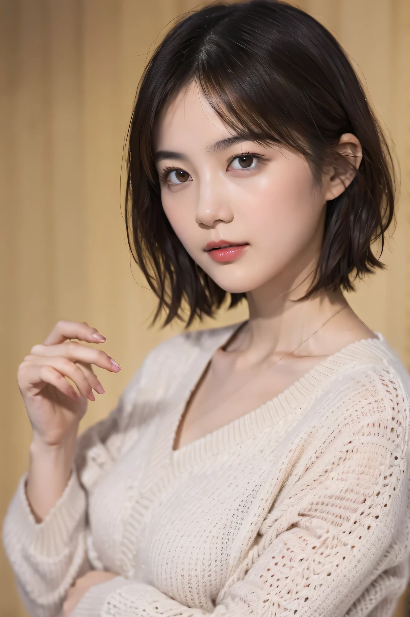 166 short hair, 20 year old woman