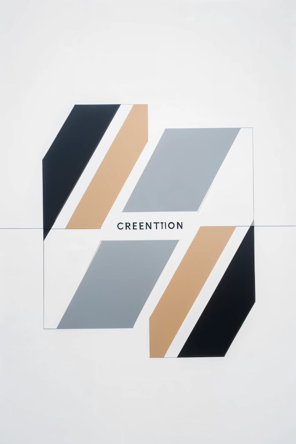 logo,white background,geometric shape,Simple,painting theme