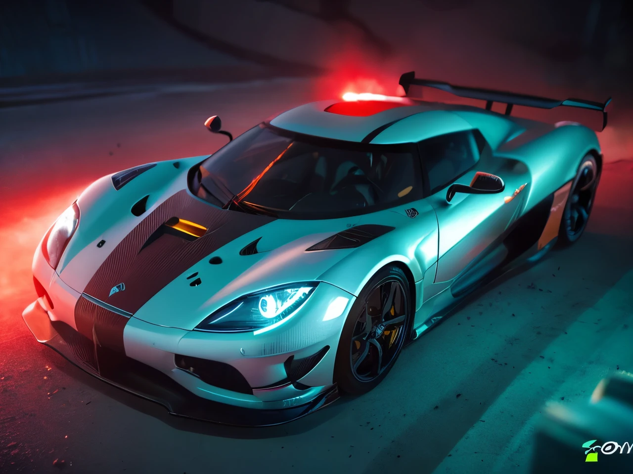 concept: koenigsegg agera rs, color red
quality:(highest quality, 4k, High resolution, masterpiece:1.2), Super detailed, (real, photorealistic:1.37), High quality artwork,
illumination:Bright colors, Bokeh, Dynamic configuration, a powerful sense of movement, Lens flare, The overall dramatic atmosphere of the scene,
Other details:, 32k, 600 dpi, Sony A7 IV, Studio lighting, Realistic Environmental Lighting, Immersive realism, Cinematic, Centered, Shallow depth of field, Dramatic Lighting, Beautiful, Ultra detailed, chromatic aberration, Screen space reflections, 1200pp, The perfect balance of chaos and precision, thrill of racing, Dynamic configuration, a powerful sense of movement, Bokeh flavor in the background, 500㎜, f/4.0, photo shoot.