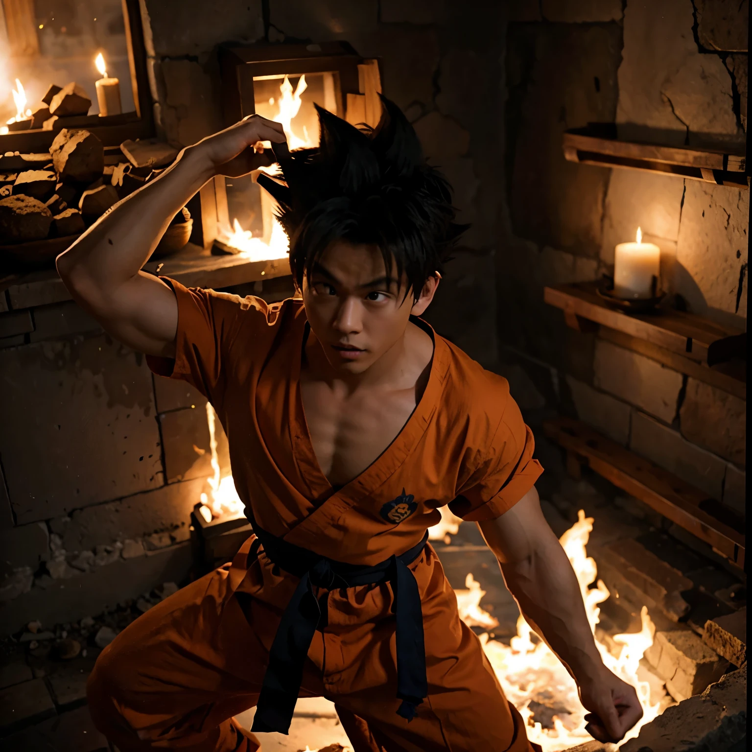 Goku in traditional
