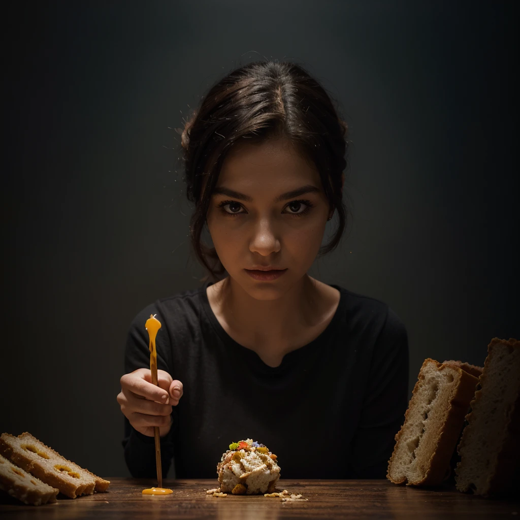 female Gummy adventurers,rock candy dungeon,dreaded skeletal mage made of pretzels,high fantasy,food dreaming,(best quality,4k,8k,highres,masterpiece:1.2),ultra-detailed,(realistic,photorealistic,photo-realistic:1.37),vivid colors,portraits,HDR,sharp focus,physically-based rendering,extreme detail description,professional,studio lighting,colorful,surreal lighting,dynamic composition,unexpected twist,magic essence