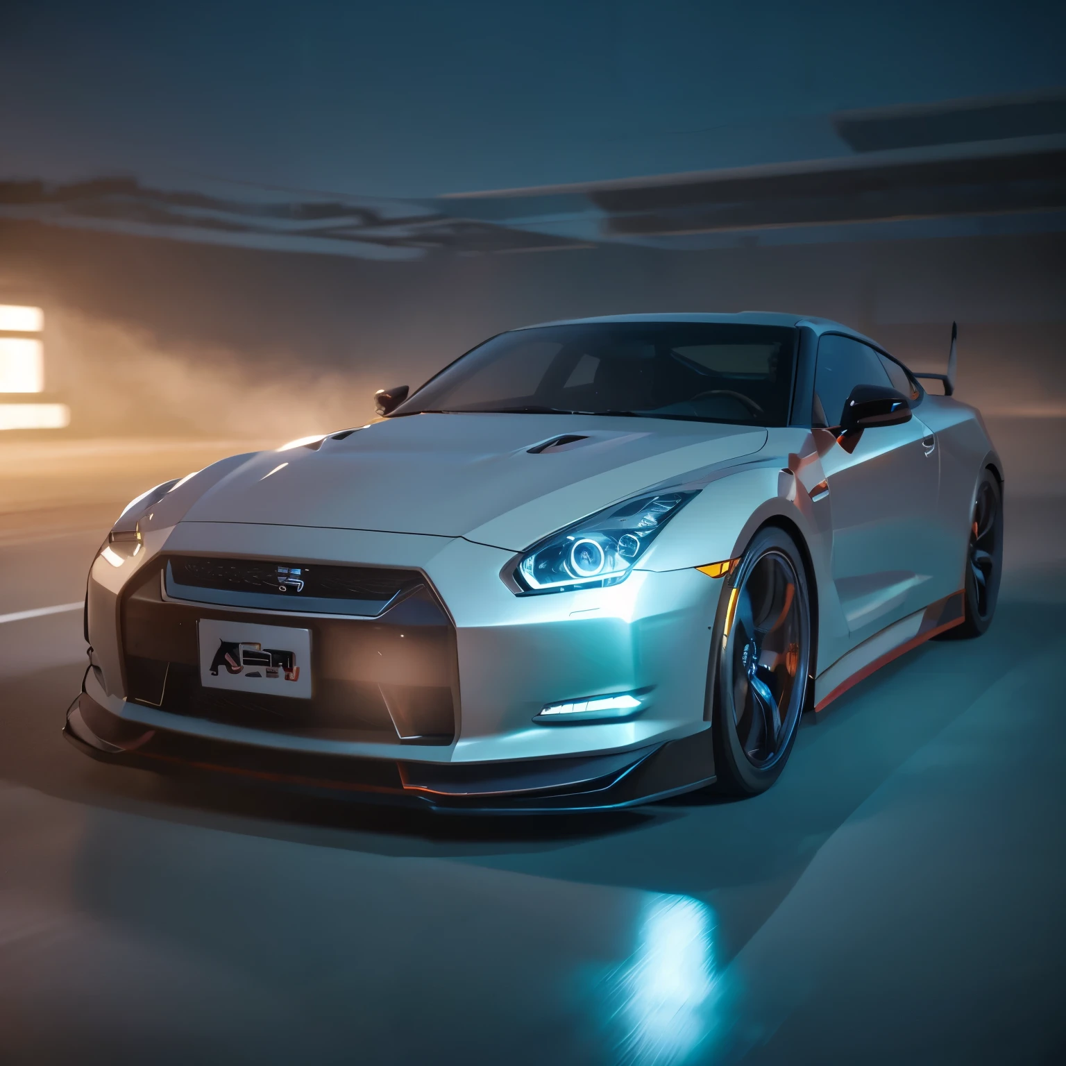 concept: nissan gtr
quality:(highest quality, 4k, High resolution, masterpiece:1.2), Super detailed, (real, photorealistic:1.37), High quality artwork,
illumination:Bright colors, Bokeh, Dynamic configuration, a powerful sense of movement, Lens flare, The overall dramatic atmosphere of the scene,
Other details:, 32k, 600 dpi, Sony A7 IV, Studio lighting, Realistic Environmental Lighting, Immersive realism, Cinematic, Centered, Shallow depth of field, Dramatic Lighting, Beautiful, Ultra detailed, chromatic aberration, Screen space reflections, 1200pp, The perfect balance of chaos and precision, thrill of racing, Dynamic configuration, a powerful sense of movement, Bokeh flavor in the background, 500㎜, f/4.0, photo shoot.