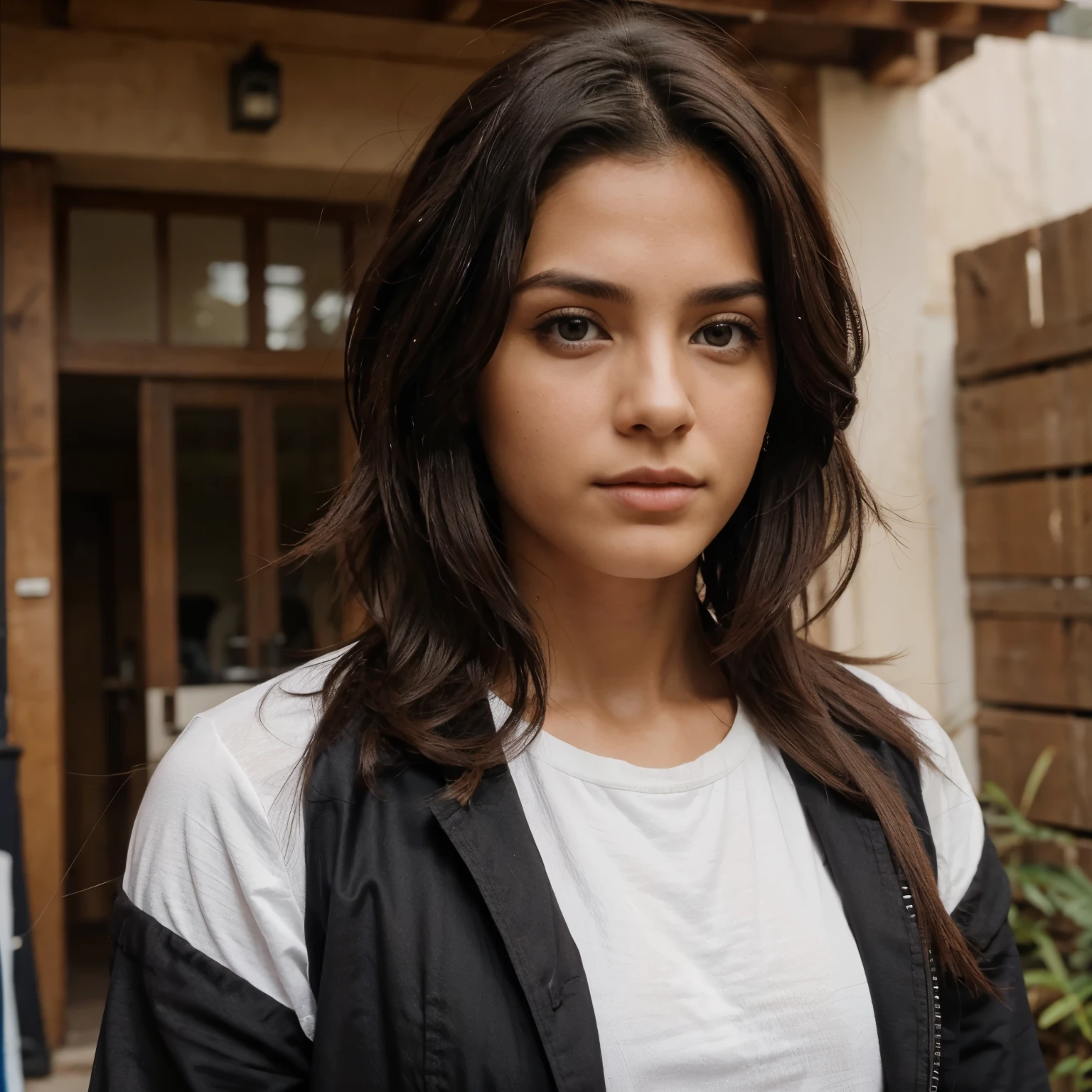 Crea una imagen de un chico extremadamente apuesto, cabello negro y mirada intimidante 

