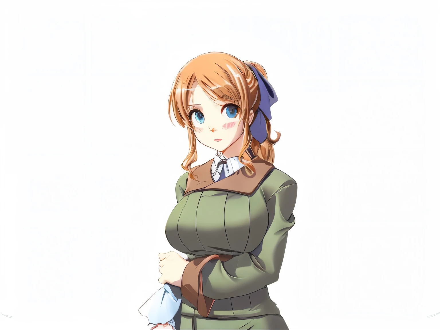 photographic、(naked)、blue eyes、(big breasts)、park background