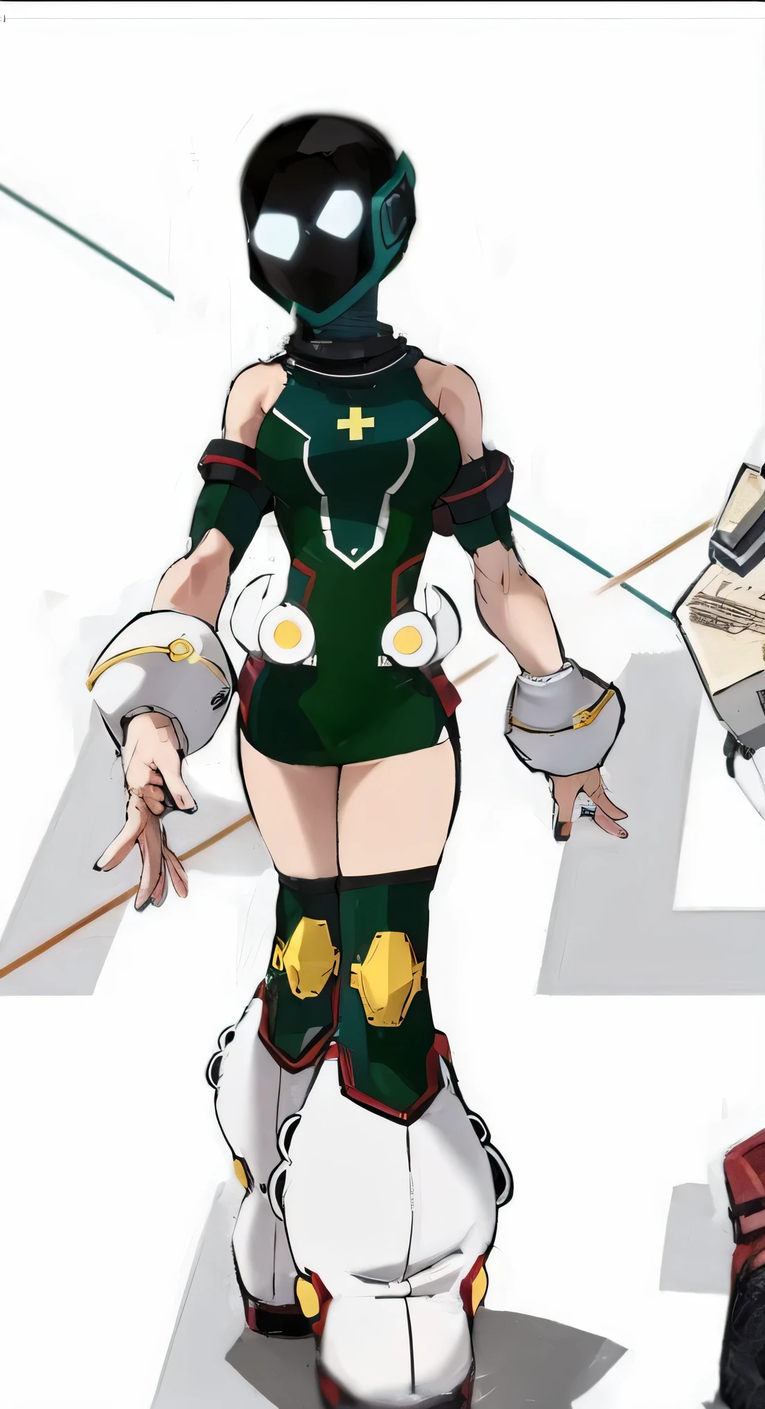 Japanese girl、Female Combatant、Close-up of a girl in a black leotard、Black glossy leotard、Black fishnet stockings、Black shiny boots、Green Circlet、Saiyan Girl, wonderful, Nano Girl, Female body type, Inspired by Hiromu Arakawa, Anime Manga Robot!! Anime Girls, Fubuki, Full Body Suit, by Hiromu Arakawa、wonderful, silk, Beautiful and attractive anime teen, Anime Girls of the future, tears,Drooling,Pee,Sweat,Tongue out,incontinence,Peeing、Estrus、Eyes wide open,Estrus,Blushing,Nipples are erect,Face is hot、Lust、incontinence、Armpit Hair、pubic hair、Nipples are erect、My crotch is wet、Doomsday Demon、Red lips、Red tongue、Sticking out tongue、 pop out!、Covered in sweat