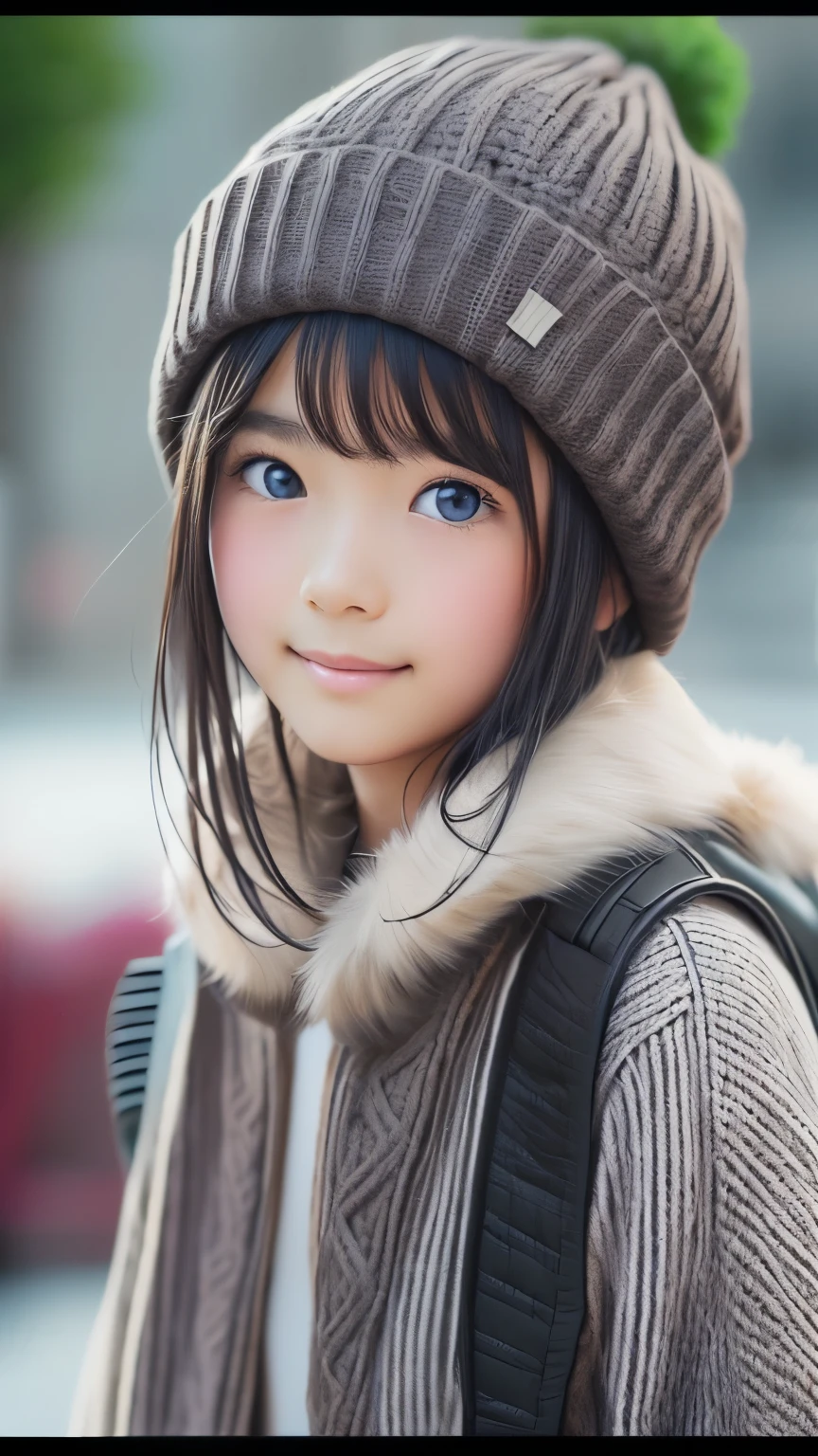 (( sfw: 1.4)), (( detailed face)), (( sfw, knit hat , smile , outdoor, 1 Girl)), Ultra High Resolution, (Realistic: 1.4), RAW Photo, Best Quality, (Photorealistic Stick), Focus, Soft Light, (()), ((Japanese)), (( (young face))), (surface), (depth of field), masterpiece, (realistic), woman, bangs, ((1 girl))