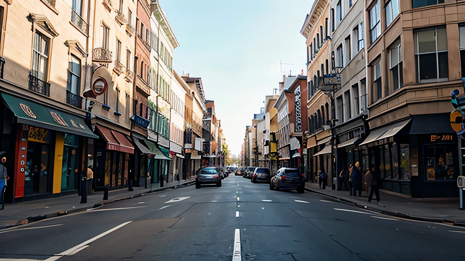 city street view