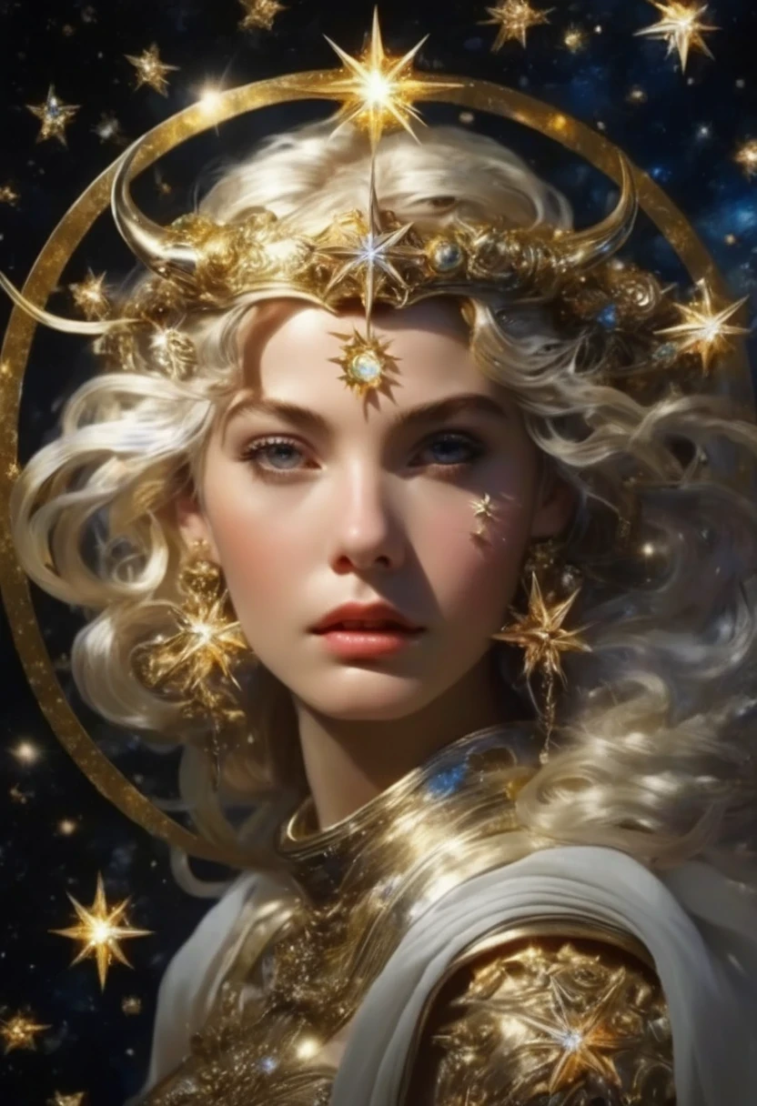 star signs,(masterpiece, best quality:1.2), 1 girl, alone
