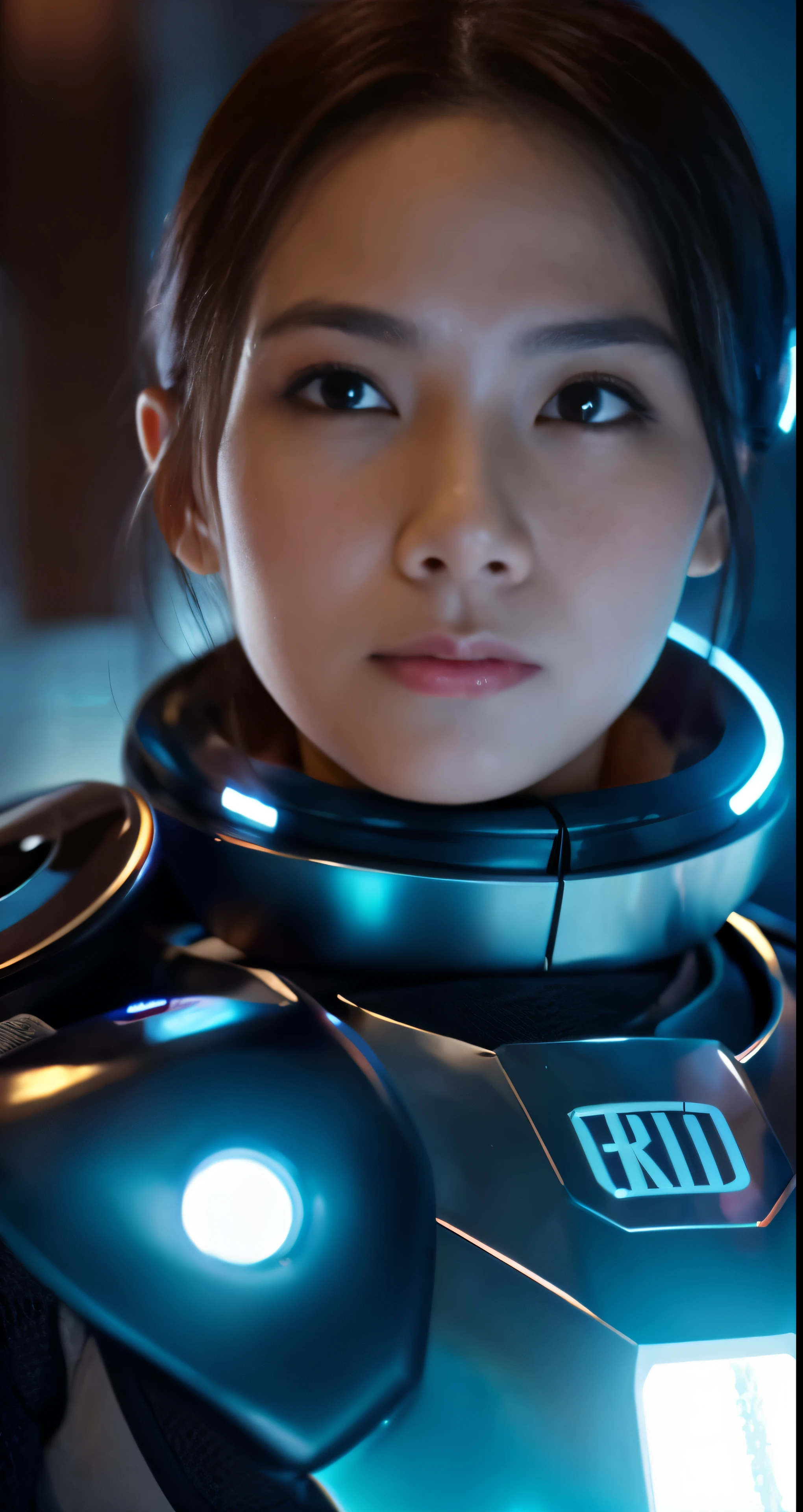 a close up of a woman in a suit of armor, medium close - up ( mcu ), 8k artgerm bokeh, wojtek fus, ig model | artgerm, ross tran 8 k, by ruan jia and stanley artgerm, by Jason Chan, cinematic. by leng jun, by Yang J, yanjun chengt