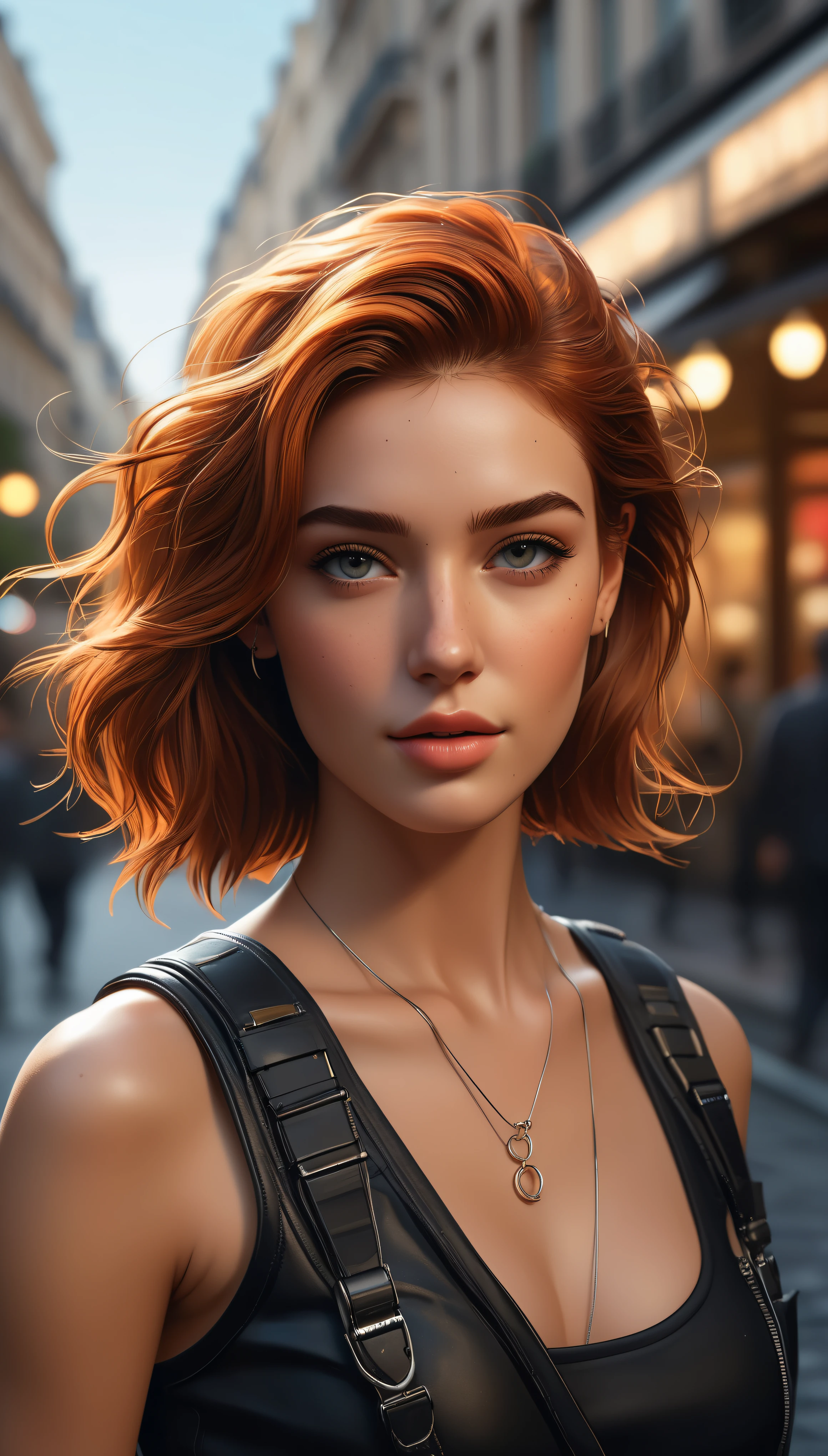 ((Masterpiece in maximum 16K resolution):1.6), ((vector cartoon illustration:)1.5), ((Vector art):1.4), ((Geometric style and minimalism):1.5), ((Wide angle painting):1.2) | (Cyberpunk Vector Art of a Fresh Supermodel beauty in Paris), (Cyberpunk Fresh French Supermodel beauty), (Dynamic Pose), (Cute Freckles), (Red Hair), (Golden Ratio Face), (Cute Freckles), (visual experience), award-winning graphics, extremely detailed, Digital Art, rtx, Unreal Engine, All drawn with sharp focus. Rendered in ultra-high definition with UHD and retina quality, this masterpiece ensures anatomical correctness and textured skin with super detail. With a focus on high quality and accuracy, this award-winning portrayal captures every nuance in stunning 16k resolution, immersing viewers in its lifelike depiction. Avoid extreme angles or exaggerated expressions to maintain realism. ((perfect_composition, perfect_design, perfect_layout, perfect_detail, ultra_detailed)), ((enhance_all, fix_everything)), More Detail, Enhance. 