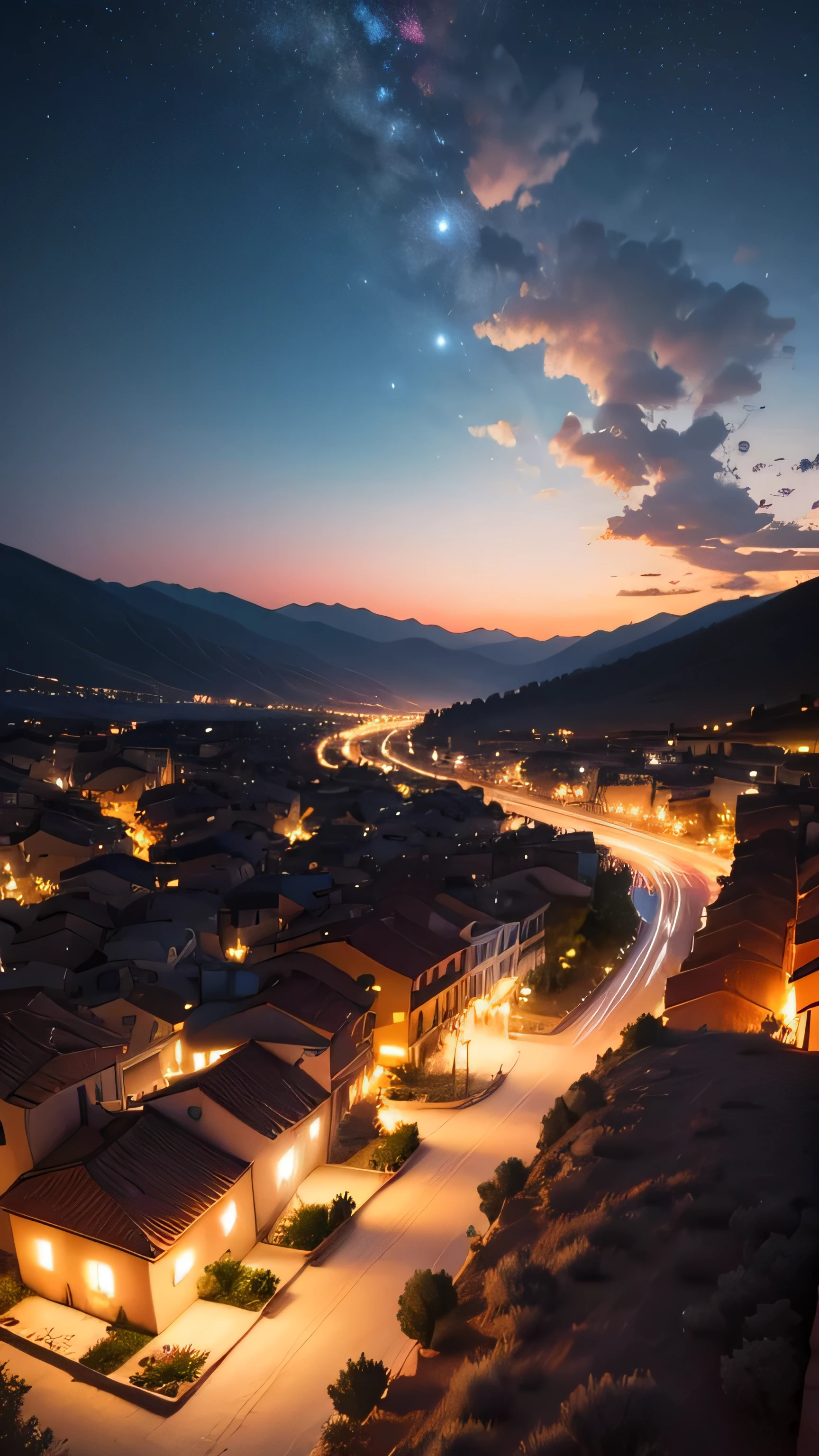 Troy, Turkey, twilight sky, 8k, high quality 