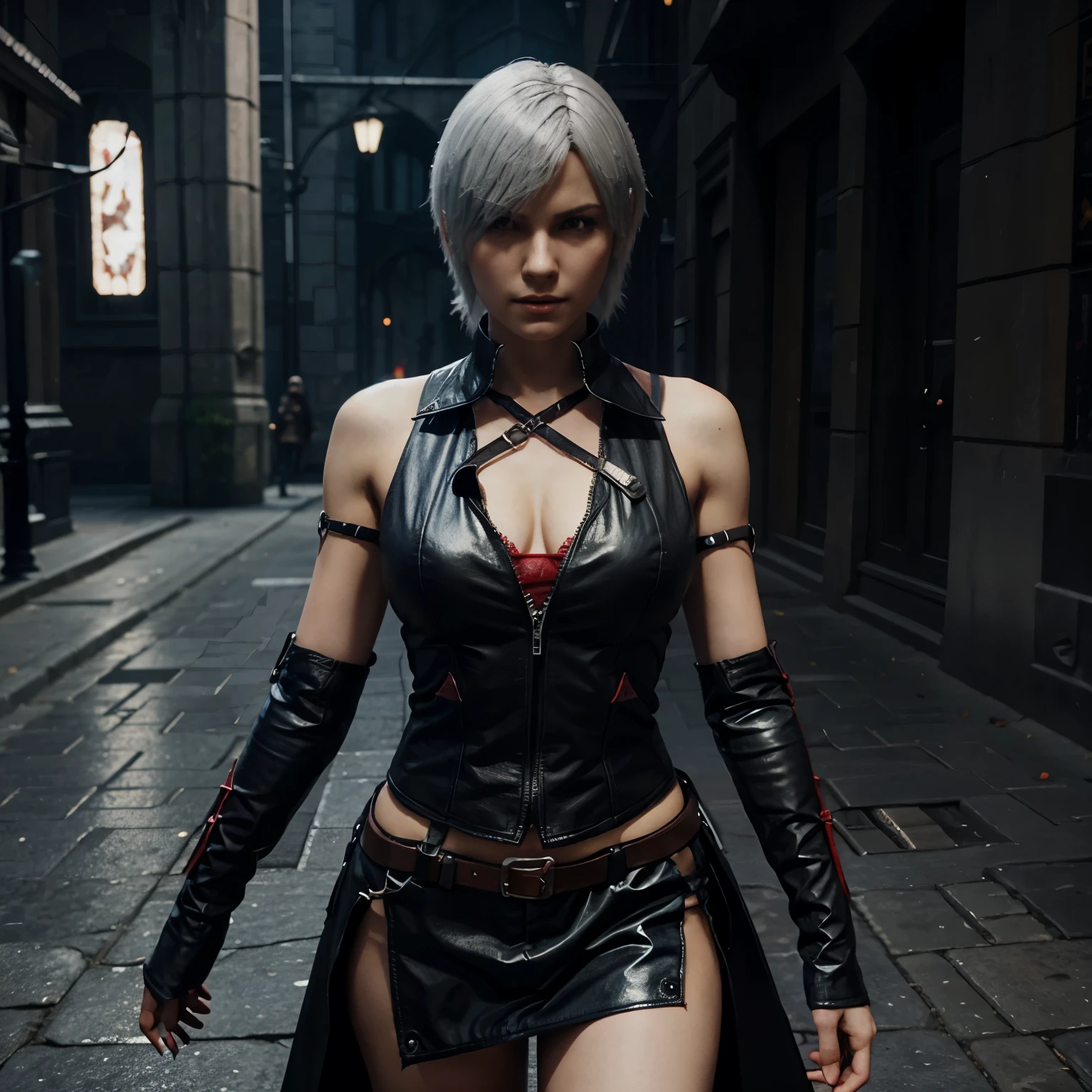 Tesselation using a devil may cry them pattern