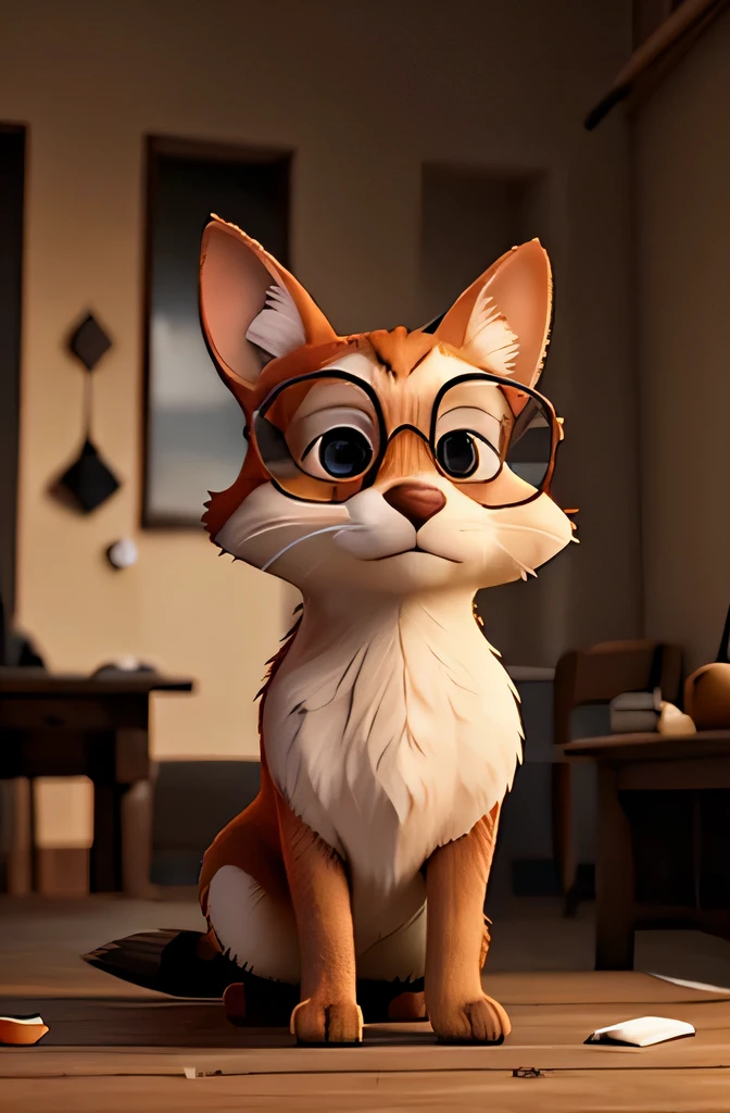 renard à lunettes