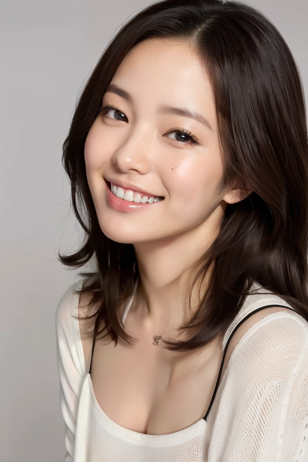 one beautiful girl, Best Quality, Snickering smile