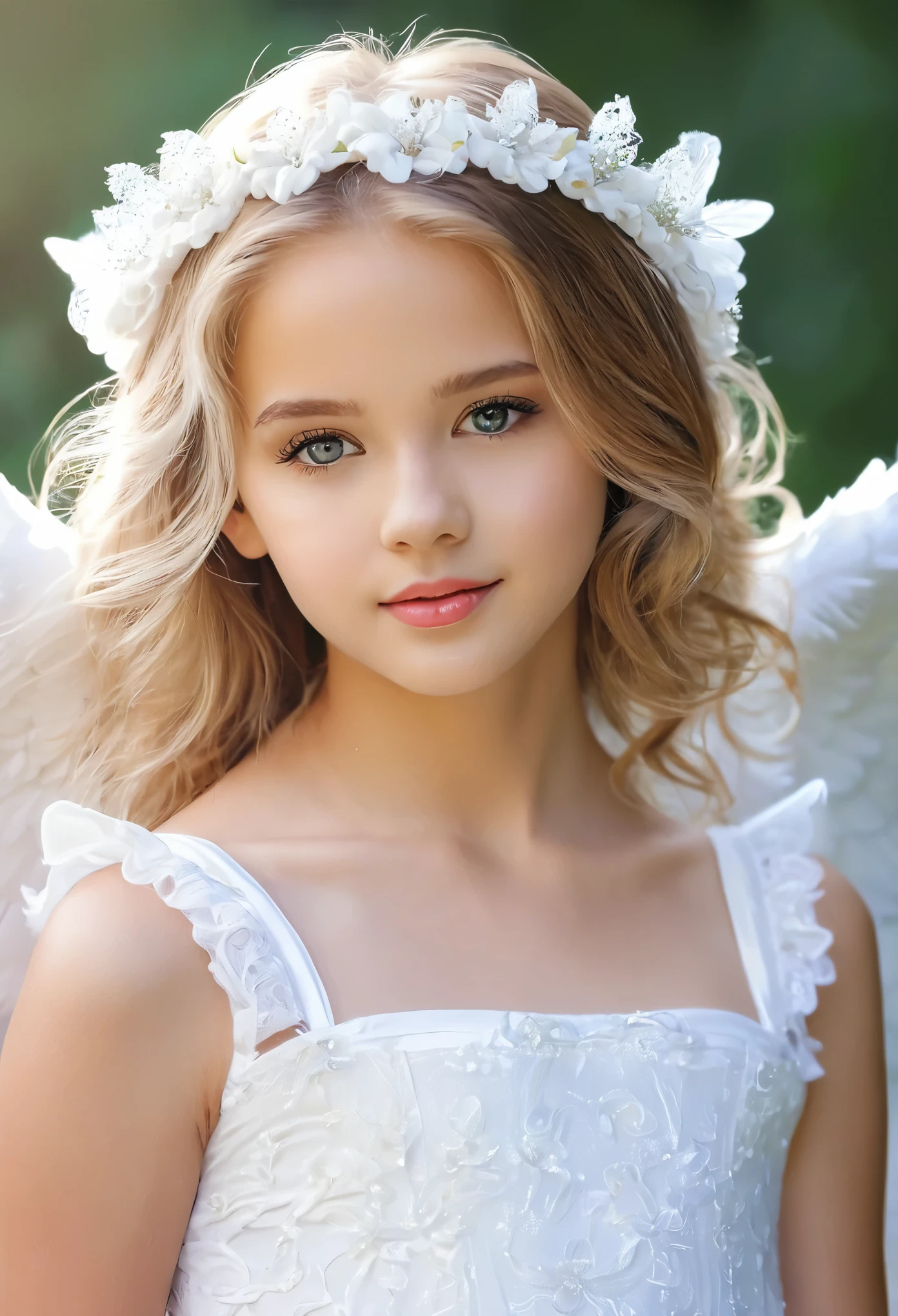 Beautiful angelic girl 