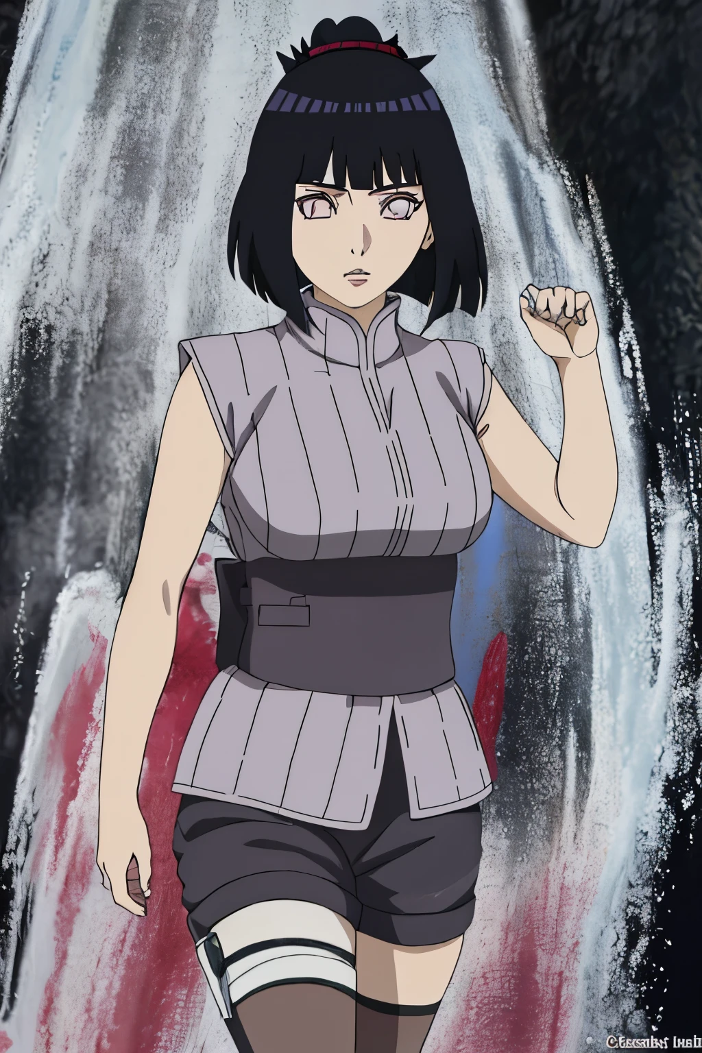 Goddess Ryūjin-Kuma from the Naruto Shippūden series, a true masterpiece of art. This depiction is of the highest quality, with a resolution so high it reaches an astounding 8K. The image showcases the beautiful girl with a slender body, her figure captured in exquisite detail. The colors are reminiscent of an anime screen cap, with vibrant hues that bring the character to life.
Suguha, also known as Ryūjin-Kuma, is the focus of this picture. She possesses black hair styled in a bob cut that falls gracefully around her face. Her mesmerizing eyes, exquisitely detailed, draw you in with their beauty. Her face is a work of art, with each delicate feature meticulously