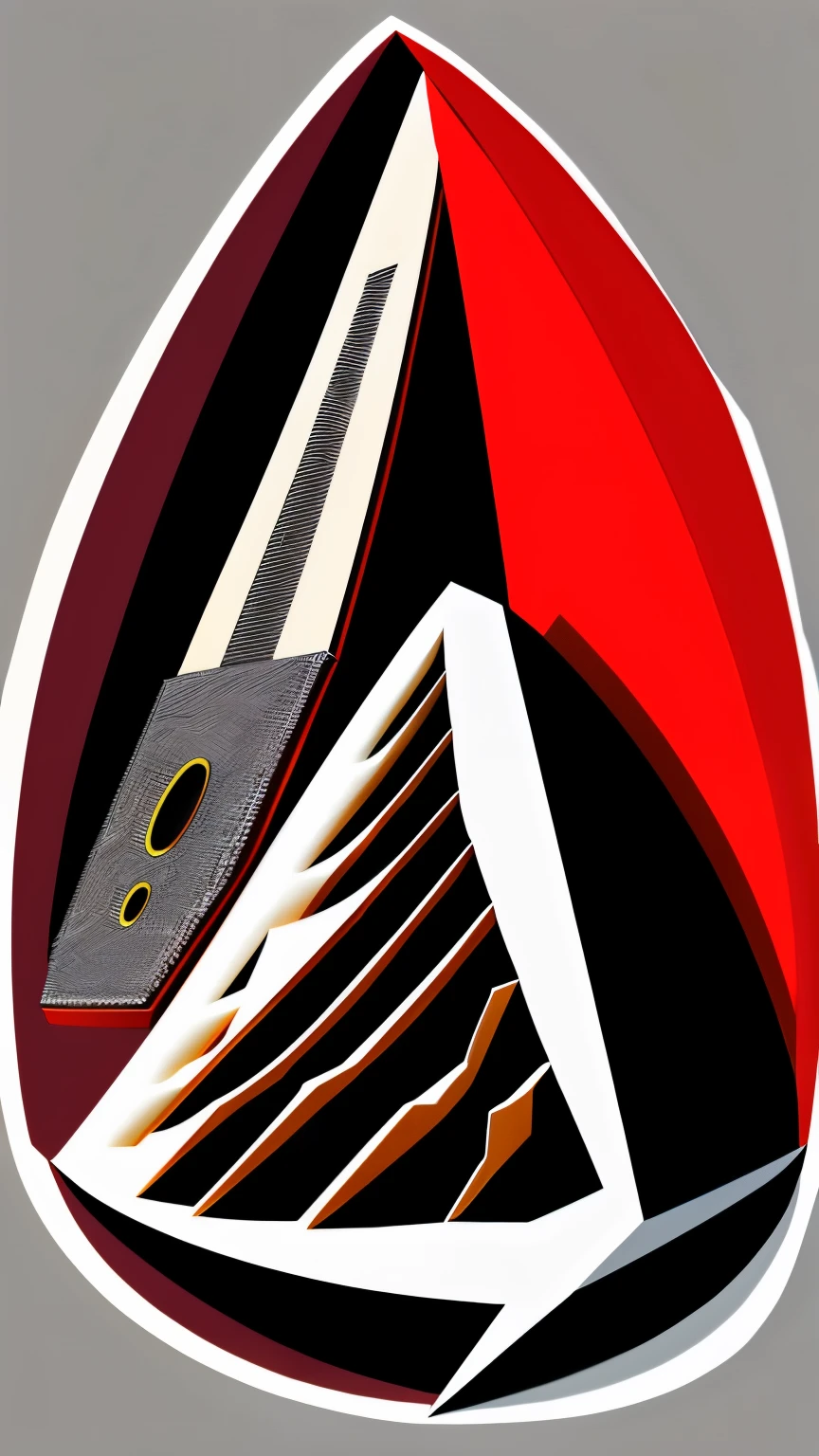 vector art, coordinate system Image, masterpiece, cross section from planet center to volcano, ChopioMinimalist