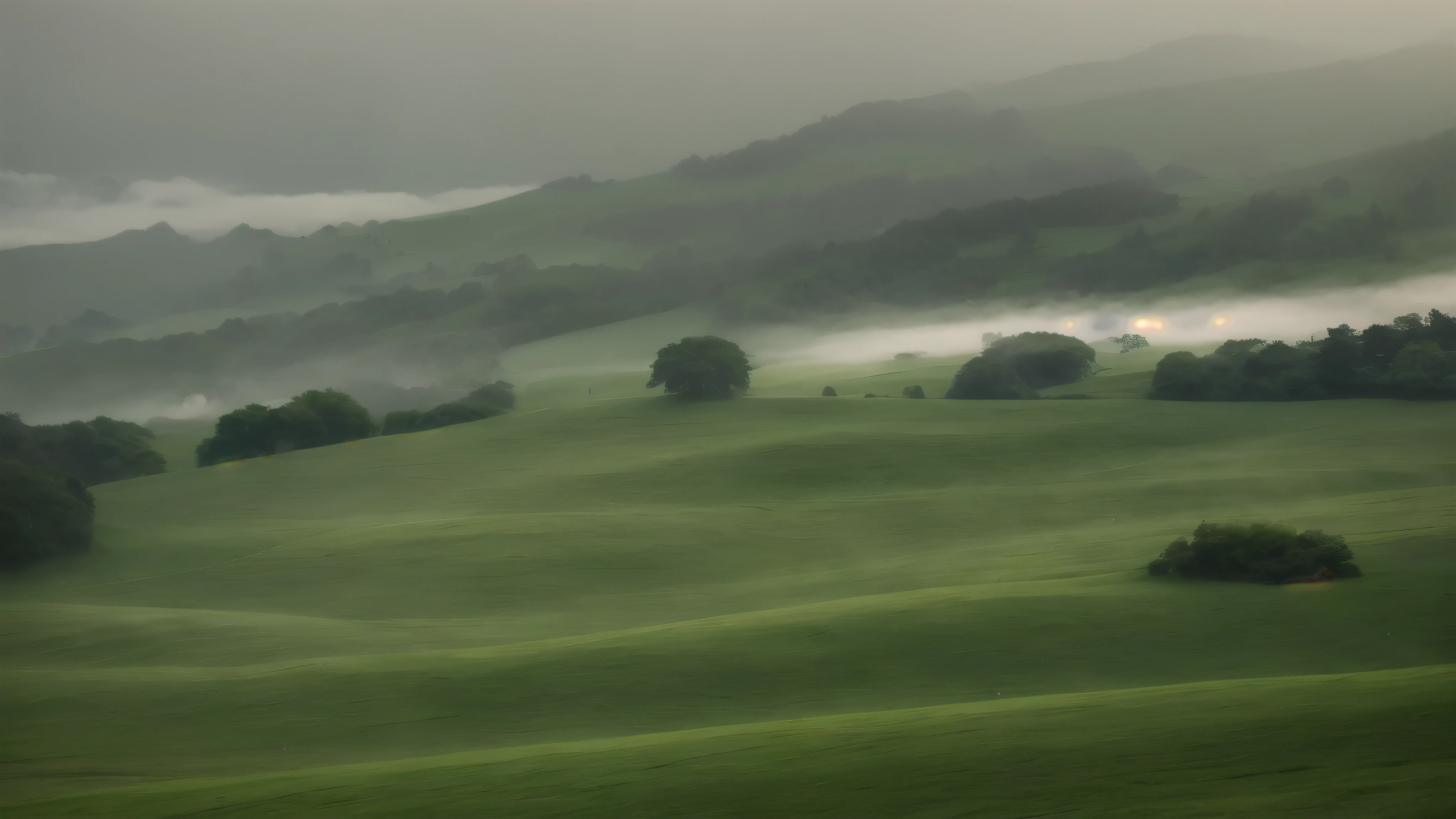 foggy landscape with trees and hills in the distance, dreamy scenery, valley mist, ethereal scenery, rolling green hills, green mist, green mist, foggy landscape, author：Andrew Geddes, in peaceful scenery, (mist), soft light misty, rolling hills, In the soft green light of dawn, light green mist, by Xia Yong, green mist, mists,misty hills，, valley mist, green mist, green mist, green mist, mists, billowing fog, foggy landscape, rolling green mountains, light green mist, smoky ， green mountain, rolling hills, (mist), fog and mist, flowing hills, rolling foothills, ethereal scenery, dreamy scenery, In the morning fog, there are green hills and mountains in the distance, rolling green hills, rolling hills, with rolling hills, rolling foothills, flowing hills, green pastures stretch for miles, green hills, grassy hills, tuscany hills, verdant green fields, lush countryside, patches of green fields, green fields, huge landscape!, lush scenery, hills in background
