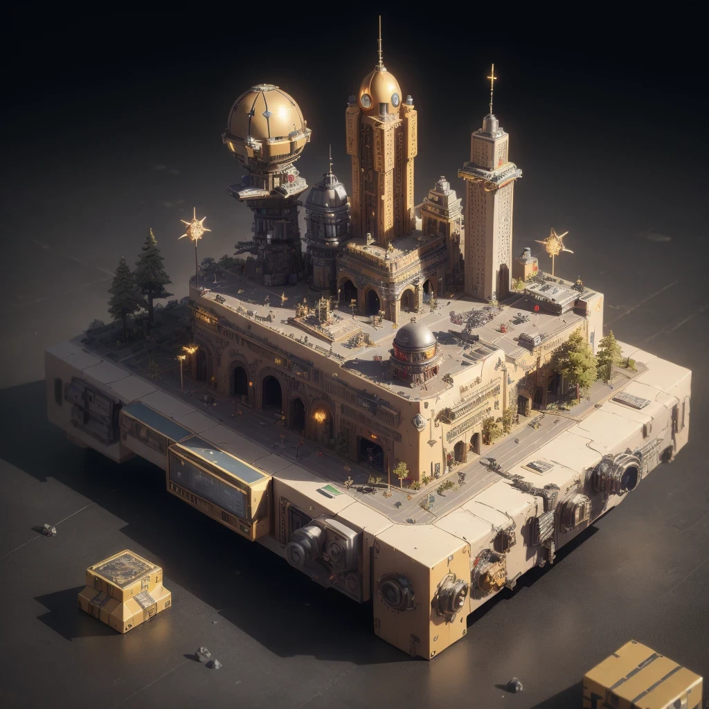 3598 lithium battery Mars realistic model, (original photo, best quality, masterpiece:1.4),Steampunk Cyberpunk 6820 Isometric City,(CyberpunkLithium Star light:1.3), Lithium Star (related to land),(in a Isometric:1.3),Isometric, (((Isometric)))
