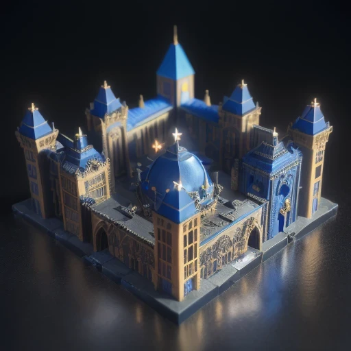 cobalt blue,Gothic architecture,3598 lithium battery Mars realistic model, (original photo, best quality, masterpiece:1.4),Steampunk Cyberpunk 6820 Isometric City,(CyberpunkLithium Star light:1.3), Lithium Star (related to land),(in a Isometric:1.3),Isometric, (((Isometric)))
