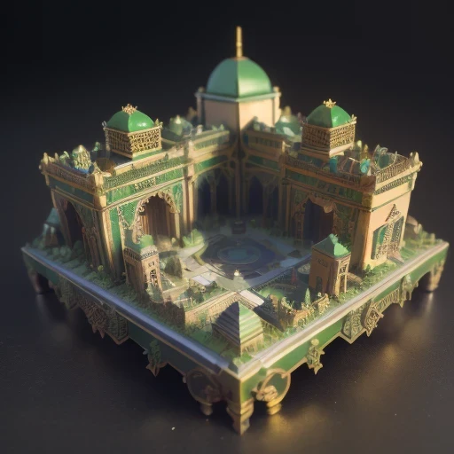 Imperial Green Jade,Gothic architecture,3598 lithium battery Mars realistic model, (original photo, best quality, masterpiece:1.4),Steampunk Cyberpunk 6820 Isometric City,(CyberpunkLithium Star light:1.3), Lithium Star (related to land),(in a Isometric:1.3),Isometric, (((Isometric)))