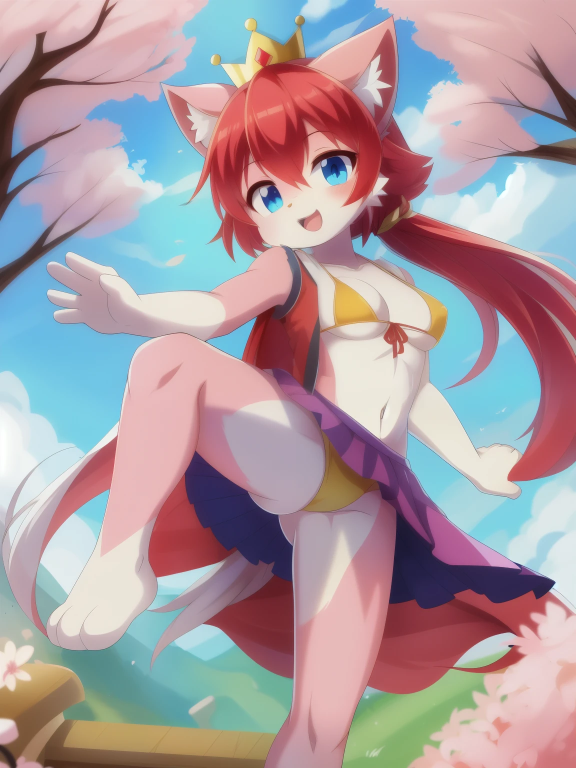 ((red vest))