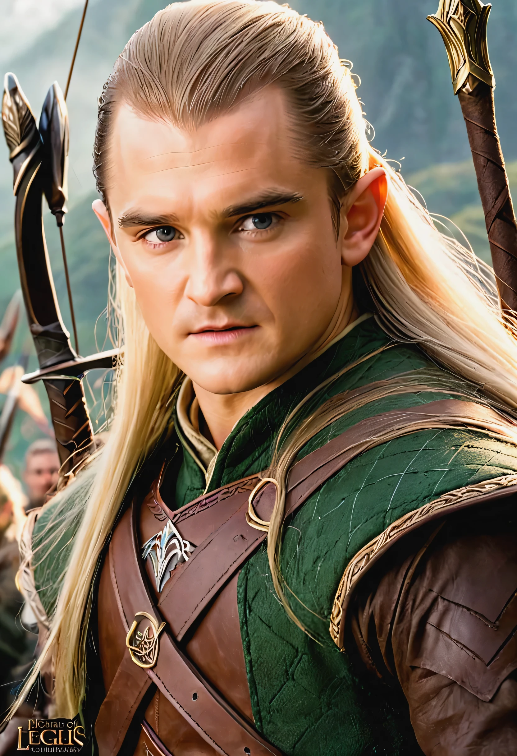 hobbit prince legolas, Battle of 5 armies