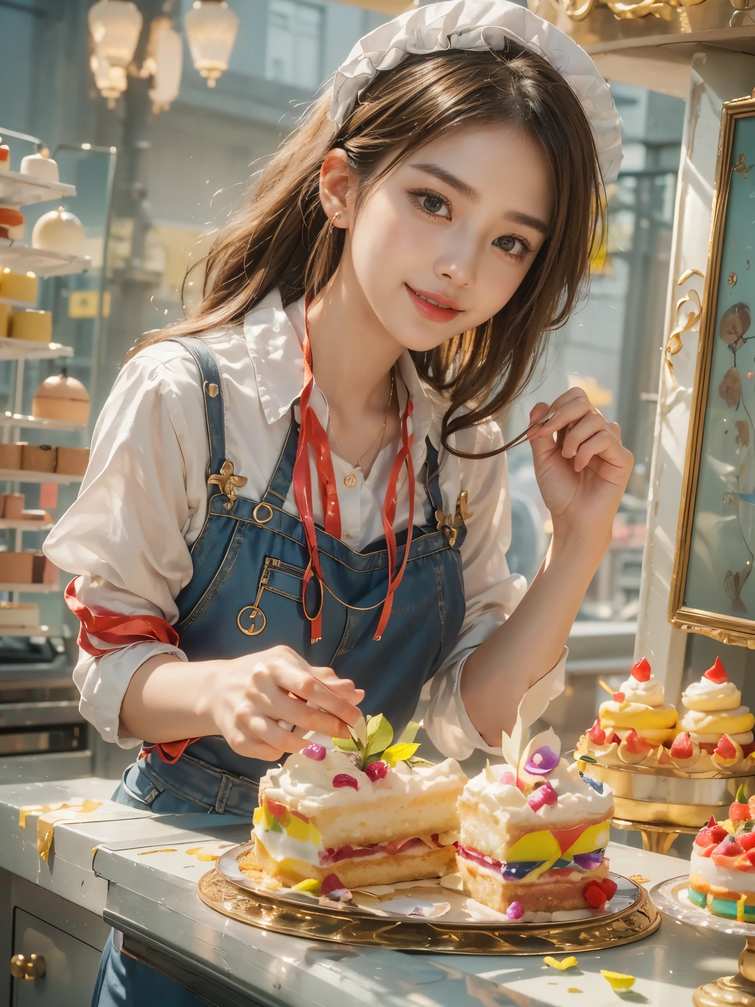 8k, masterpiece, RAW photo, best quality, photorealistic, extremely detailed CG unity 8k wallpaper, Depth of field, Cinematic Light, Lens Flare, Ray tracing, (extremely beautiful face, beautiful lips, beautiful eyes), intricate detail face, ((ultra detailed skin)) 1girl, ((Beautiful Silky satin Violet T-shirt )), ((Beautiful Silky satin Violet Above knee length skirt)), in the dark, deep shadow, pretty korean girl, kpop idol, 1 girl, (very slim slender fit-muscled body:1.3), ((looking at viewer)),(big smile:1.3), (fashion city night, dark night, (neon sign), (blurred background), fashion street night),(without people in the background:1.3), beautiful earrings, bracelets, necklace, pantyhose, clear eyes, (pale skin), (big eyes), face forward, ((upper body shot)), (looking at viewer:1.3) very slim, medium breasts, (Ultra-realistic, gazing at viewer), (hight resolution), (8K), (ighly detailed), (Brown hair, short-hair), (Show the navel), (Slim body)