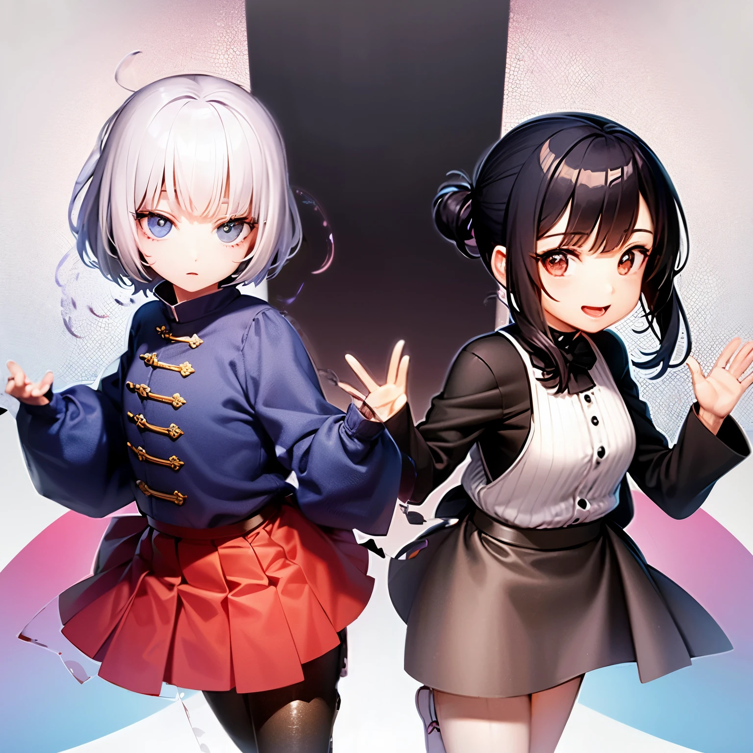 change the whole character as a boy, wearing a boy's outfit. he has a black hair