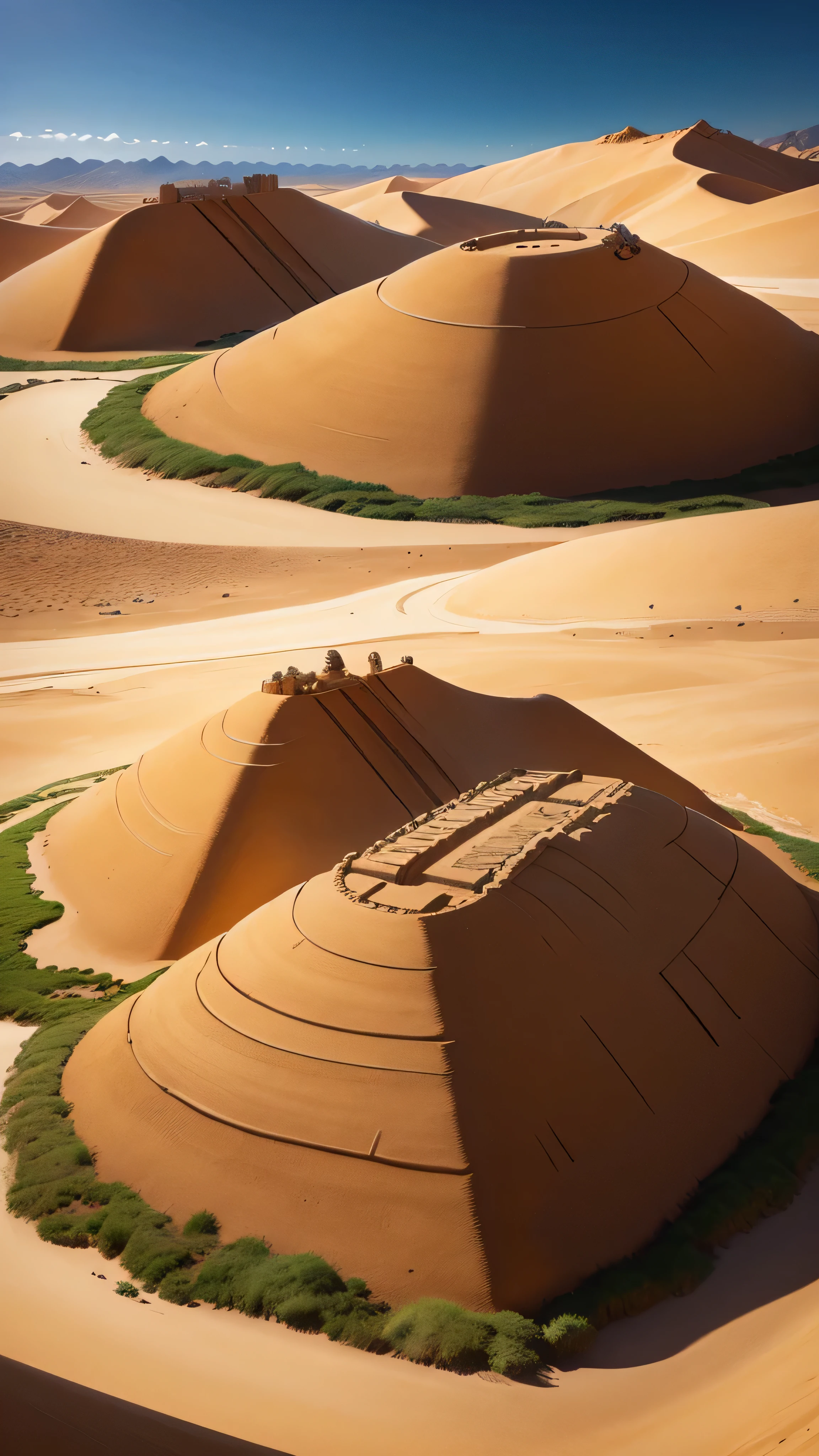 caral site, peru, 8k, high quality
