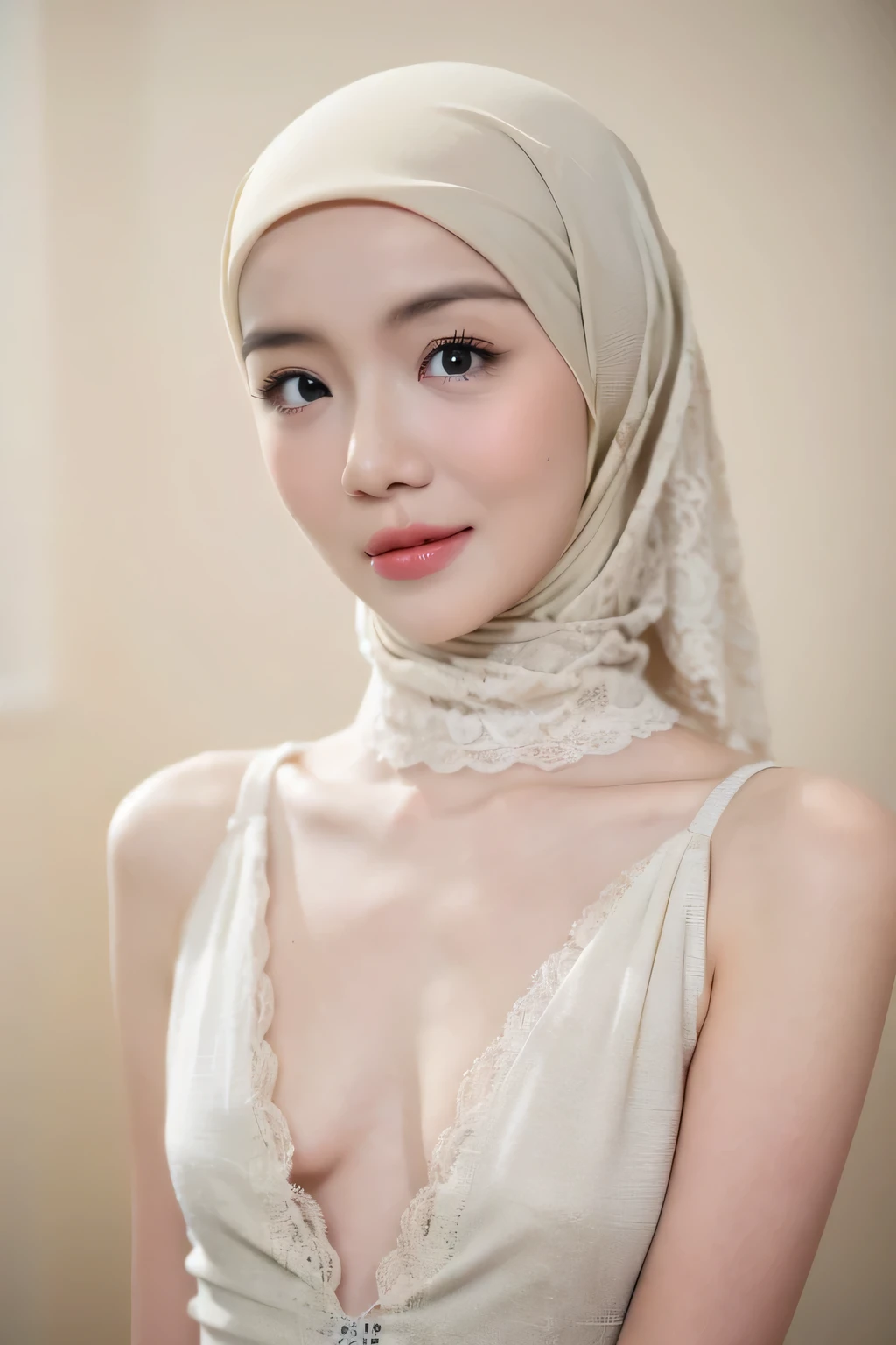 ((Flat Chest)), Naked, Angry pose, Angry face, (((HIJAB MALAY GIRL))), masutepiece, High quality, UHD 45K, Realistic face, Realistic skin feeling , A Japanese Lady, 8 years old, , Very cute and baby-like face, (((FLAT CHEST))), (MATRIX WORLD), ((look In front  at the camera and SADNESS)), ((())), (((CUTE GIRL))), ((BROWN PASTEL LIPS)), ((PASTEL LACE)), ((CHUBBY)), ((UNDRESS)). Brown, Flat Chest