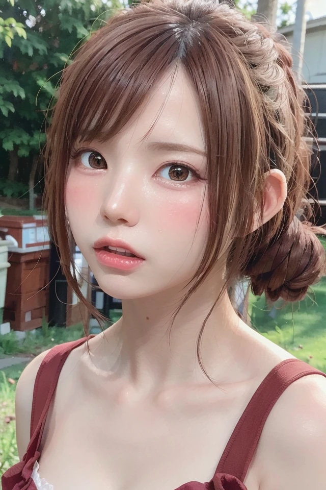 1 female,highest quality,masterpiece,shape,very delicate and beautiful,cg,unity,8k wallpaper,wonderful,finely,masterpiece,official art,very detailed cg unity 8k wallpaper,incredibly absurd,huge file size,Super detailed,High resolution,very detailed,beautiful detailed woman,realistic,soft light,full frontal,(sunlight),crying face,