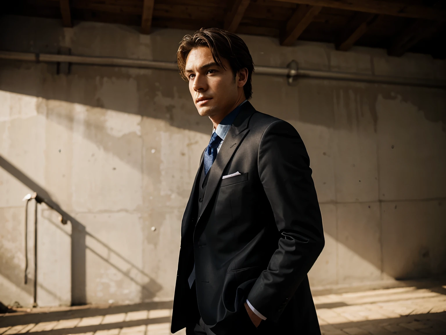 gentleman in suit 