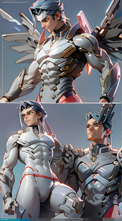 Sculpture Design,number,GK model,All characters' bodies,handsome angel,sexy for,Rhythmic panties,wing,handsome,Reveal your muscles,base,Wu Yifan,handsome cybernetic boy looking at camera lingerie detailed muscular reality masterpiece,Have muscles