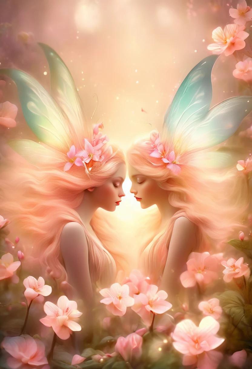 Watercolor beautiful magical, beautiful Mystic Goddess, flowing heart, vintage frame, with angel wings, smile, feathers, stars, roses, moon, facing side, fantasy illustration, perfect face, with beautiful face and with stars, beautiful light hair, perfect eyes, gold light, vivid vibrant colors, intricate detail, hyper detailed, hyper quality, 32K, unreal engine, isolated on white background, kawaii, clipart, fantasy art